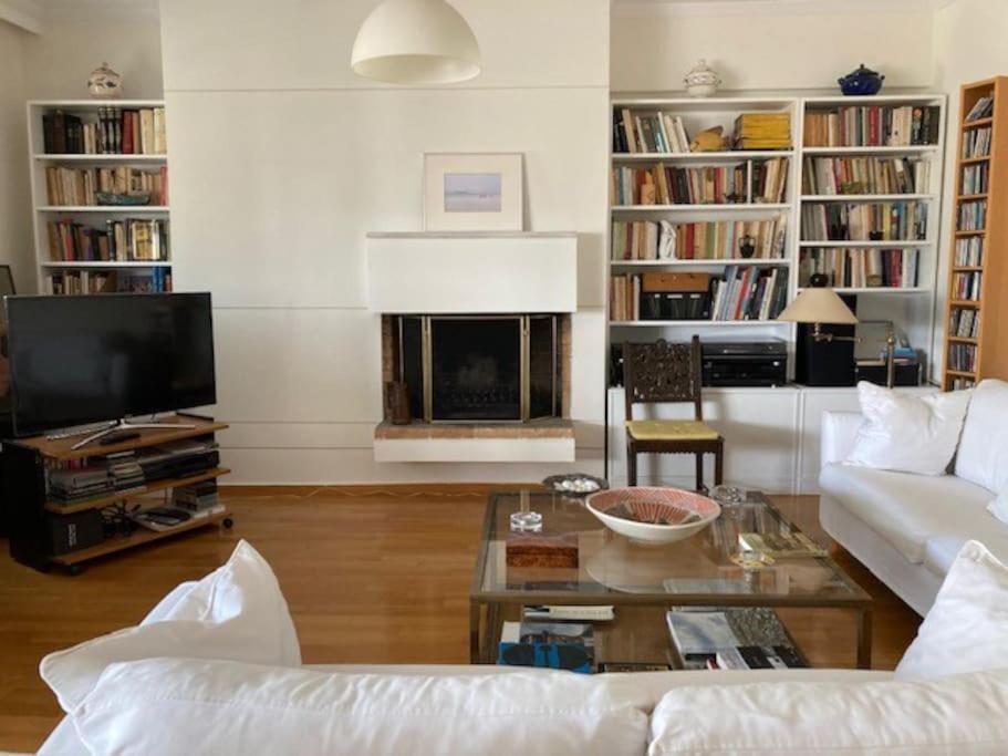 Faliro Riviera luxurious spacious 2BDR, 2BR, Acropolis views, 3 blocks from beach