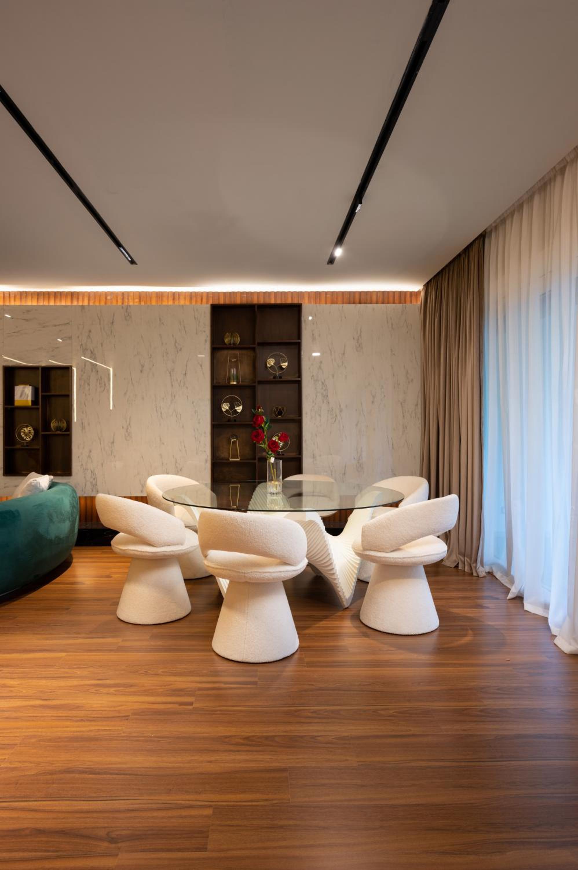 Zyra villa with pool and waterfall in New Cairo