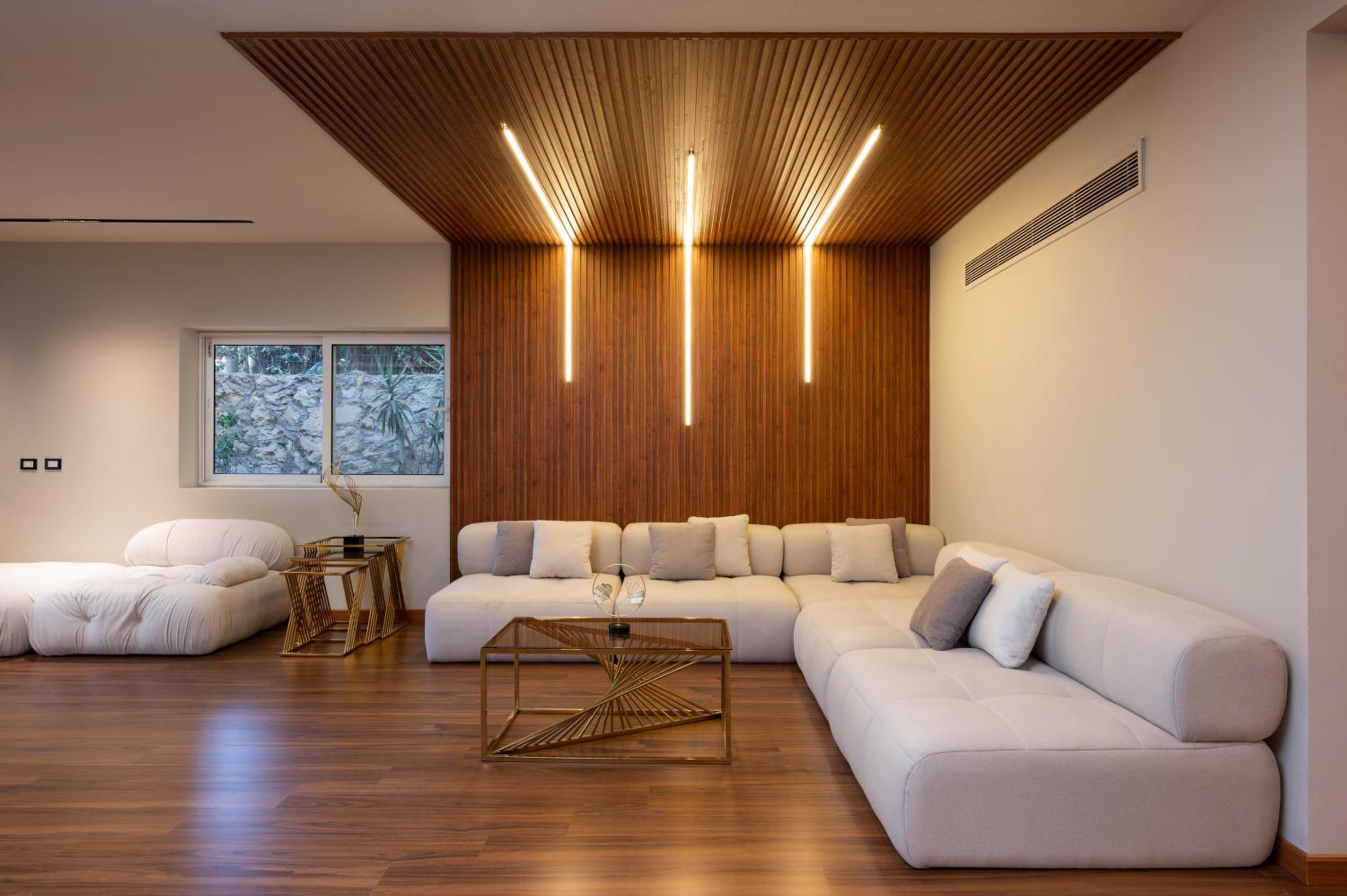 Zyra villa with pool and waterfall in New Cairo