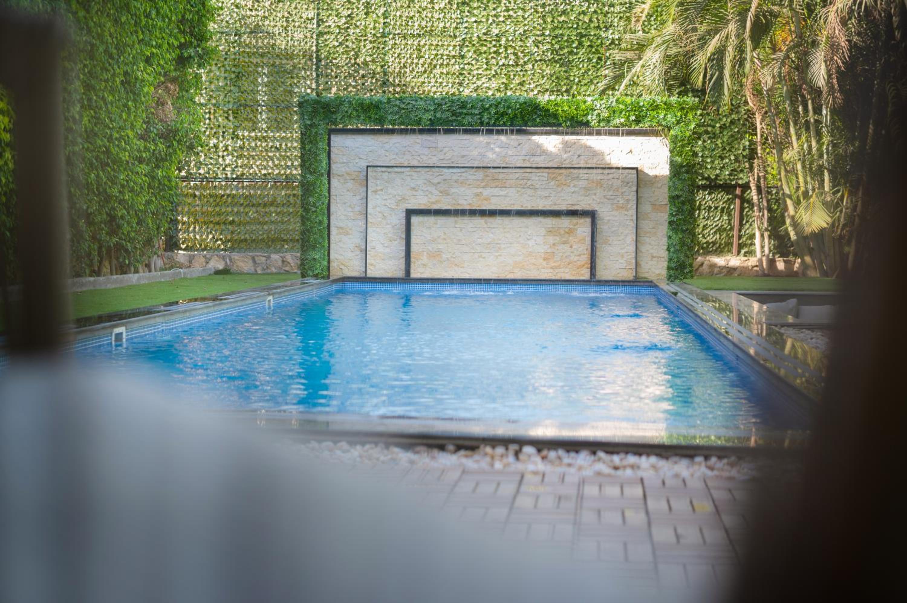 Zyra villa with pool and waterfall in New Cairo