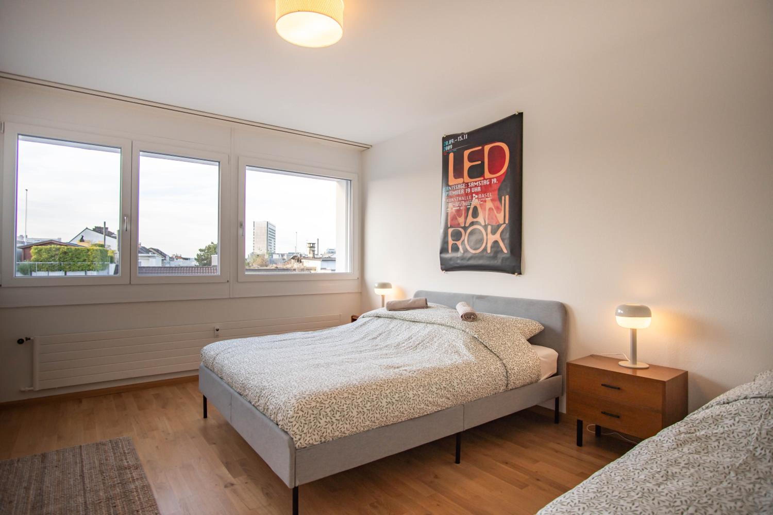 Apartment next to Rhine with free BaselCard