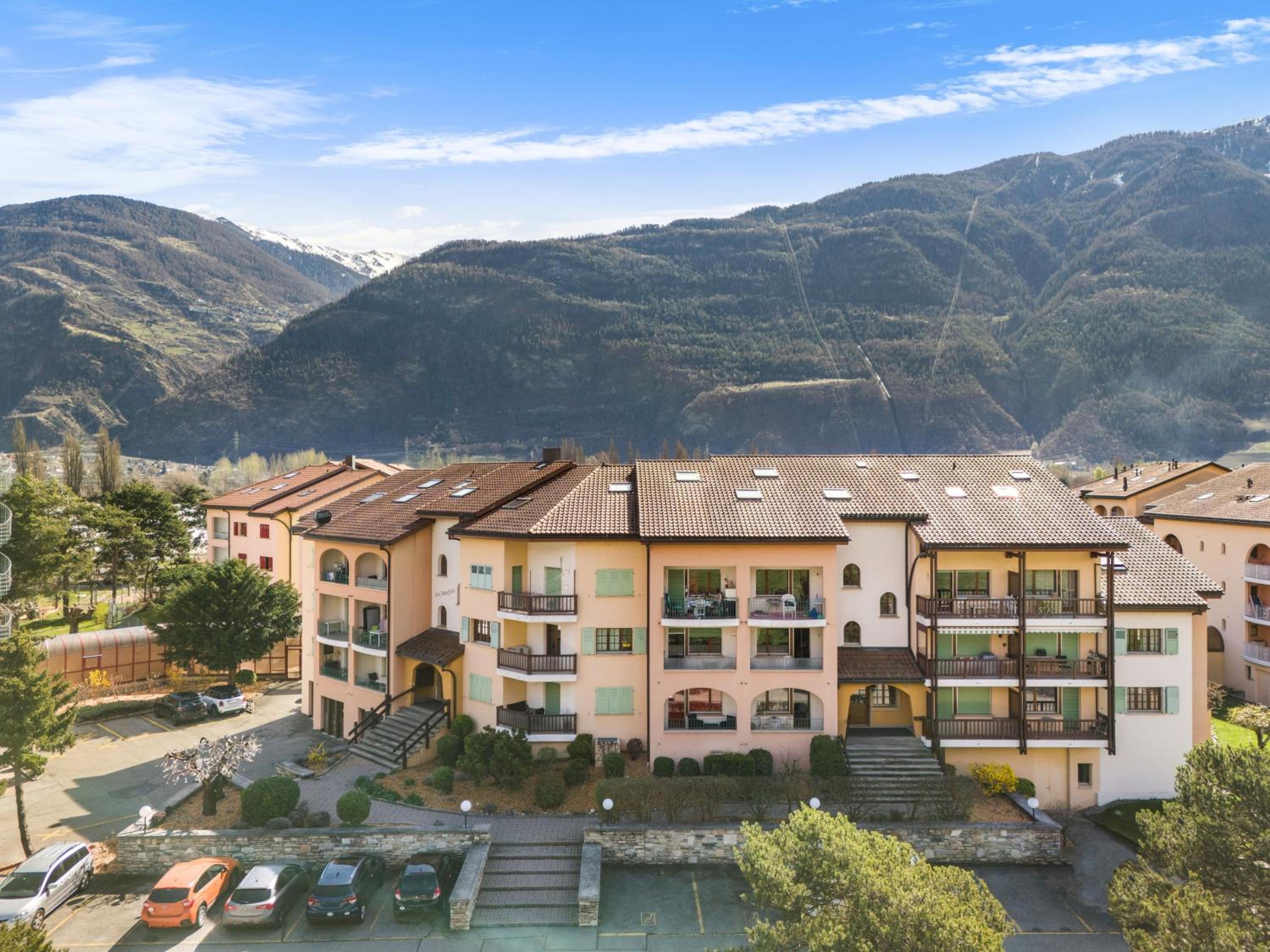 Duplex cosy aux bains de Saillon