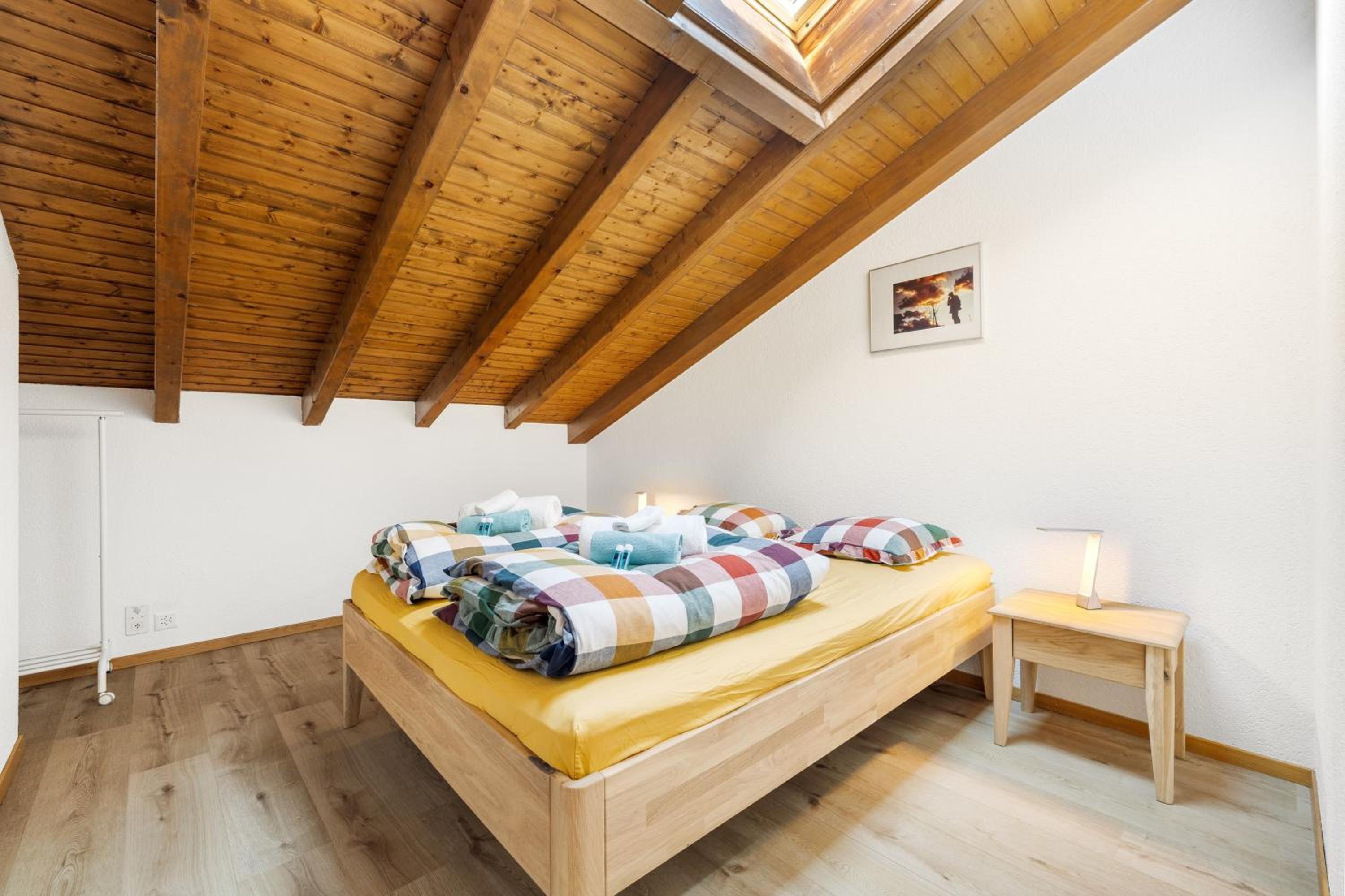 Duplex cosy aux bains de Saillon