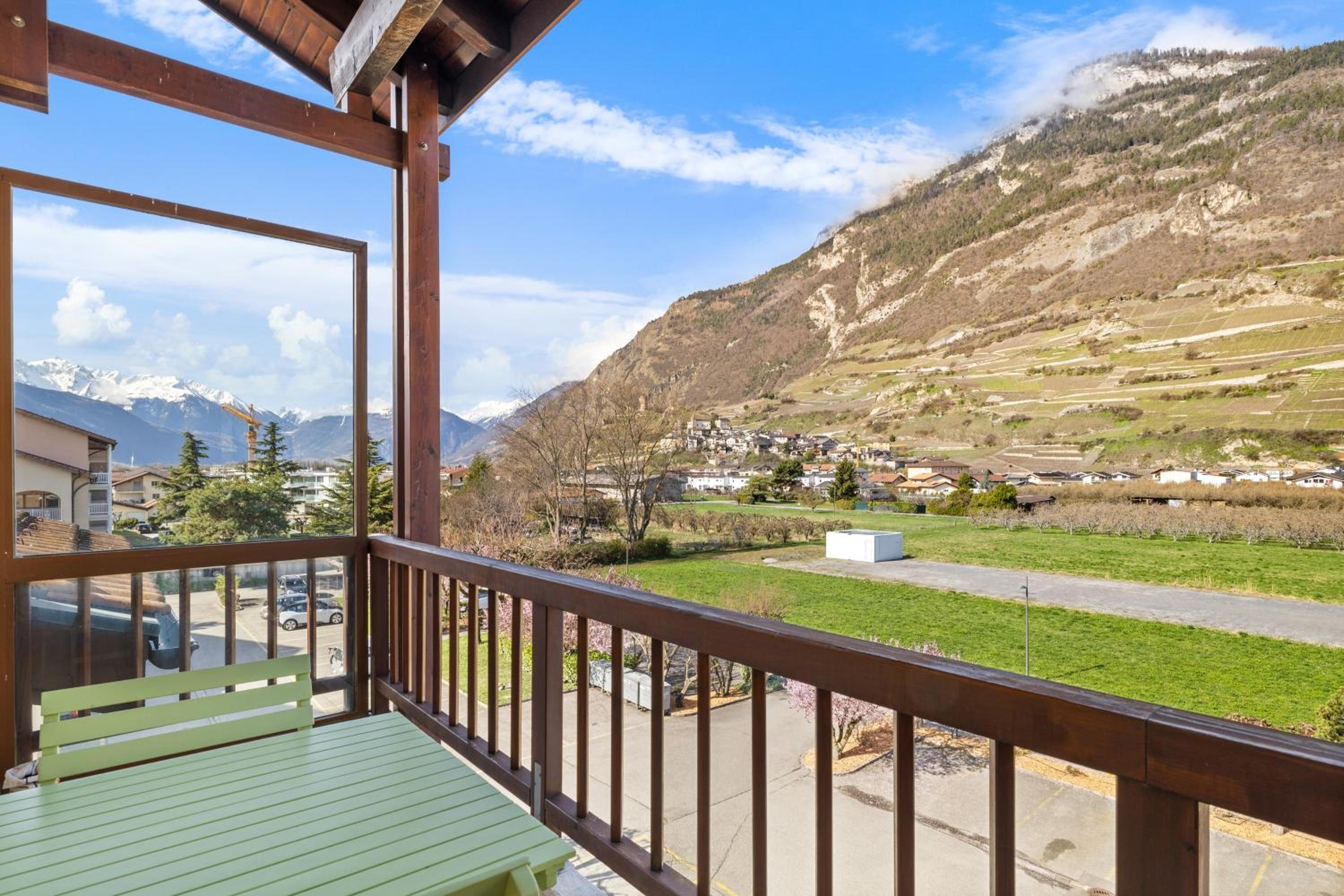 Duplex cosy aux bains de Saillon