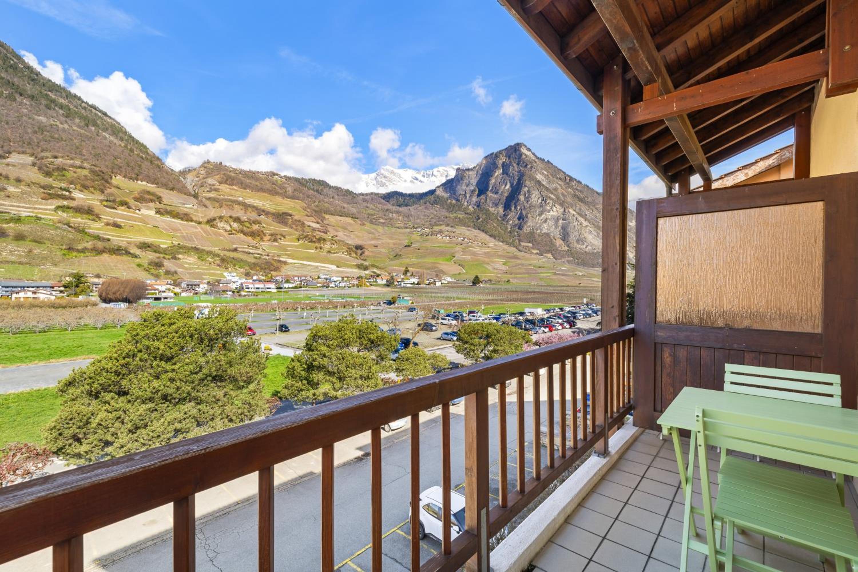 Duplex cosy aux bains de Saillon