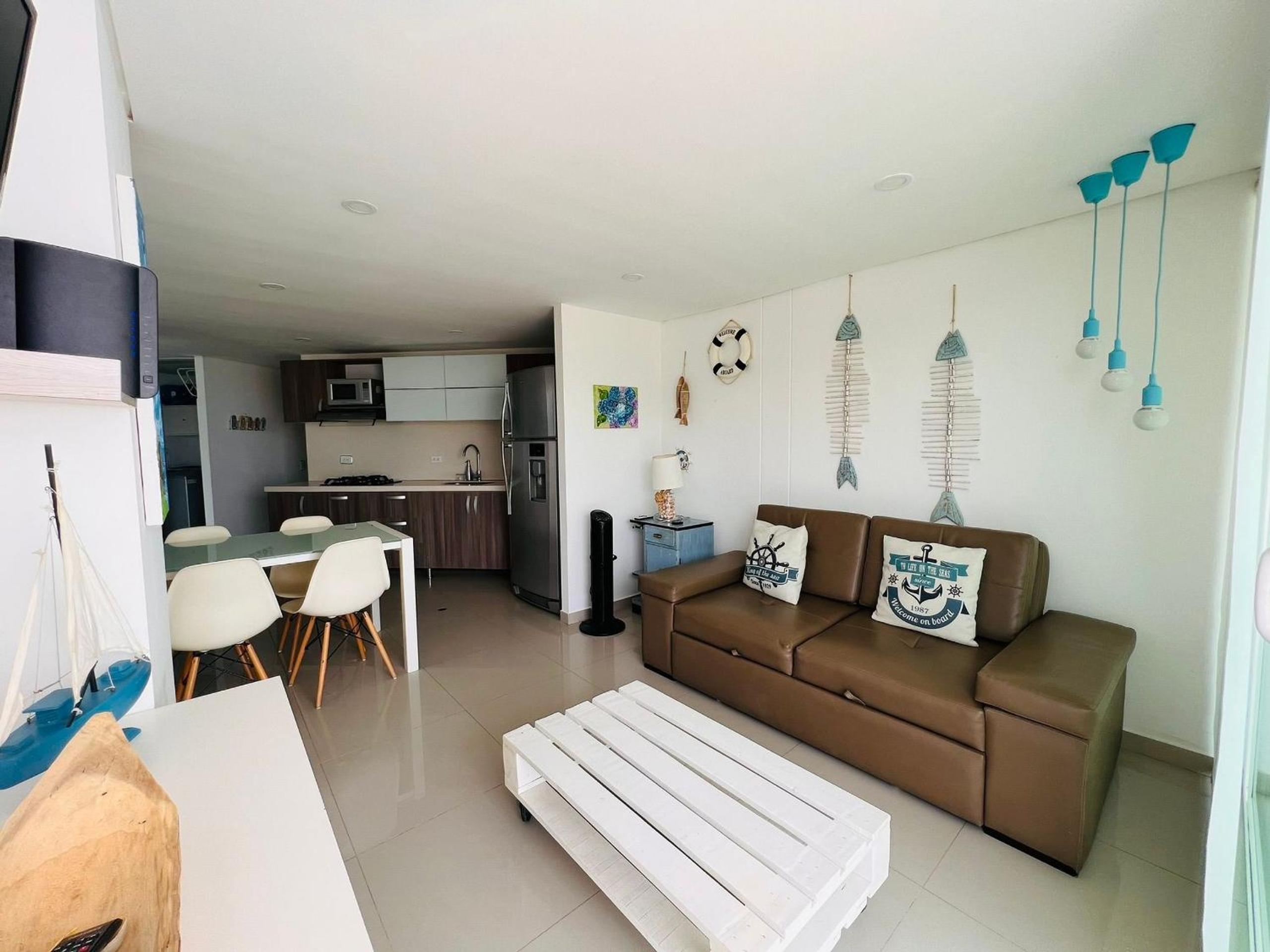 Edificio Areia en pozos Colorados, Apto 2 habitaciones 2 baños