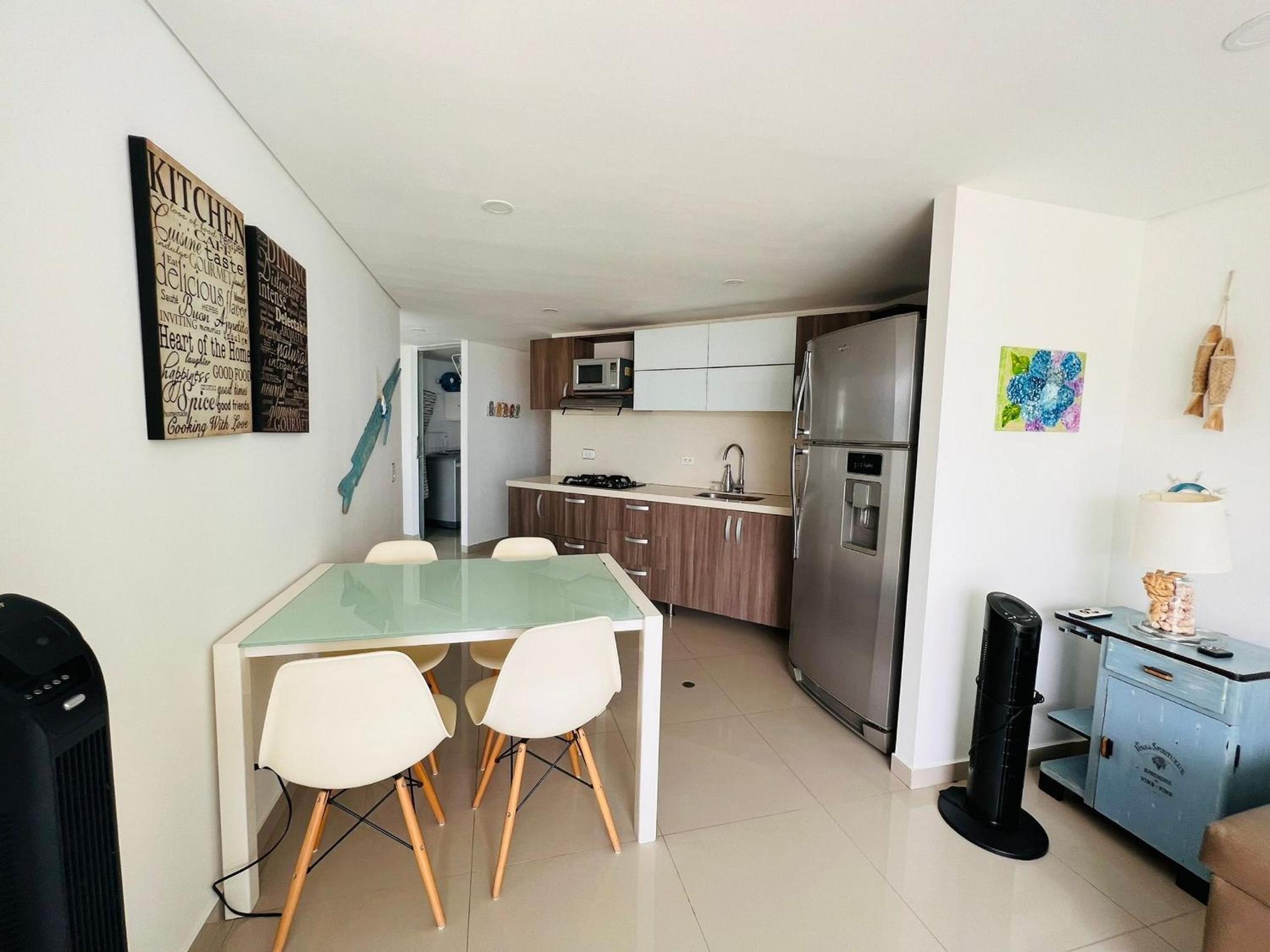 Edificio Areia en pozos Colorados, Apto 2 habitaciones 2 baños