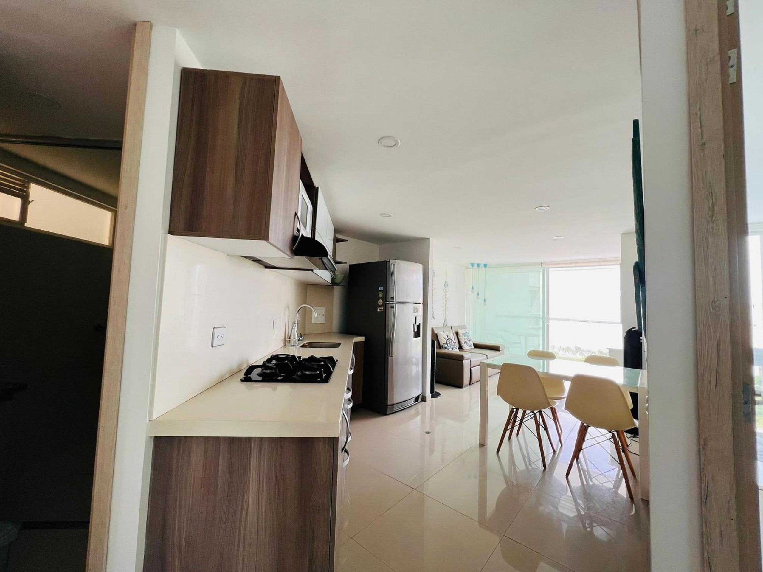Edificio Areia en pozos Colorados, Apto 2 habitaciones 2 baños