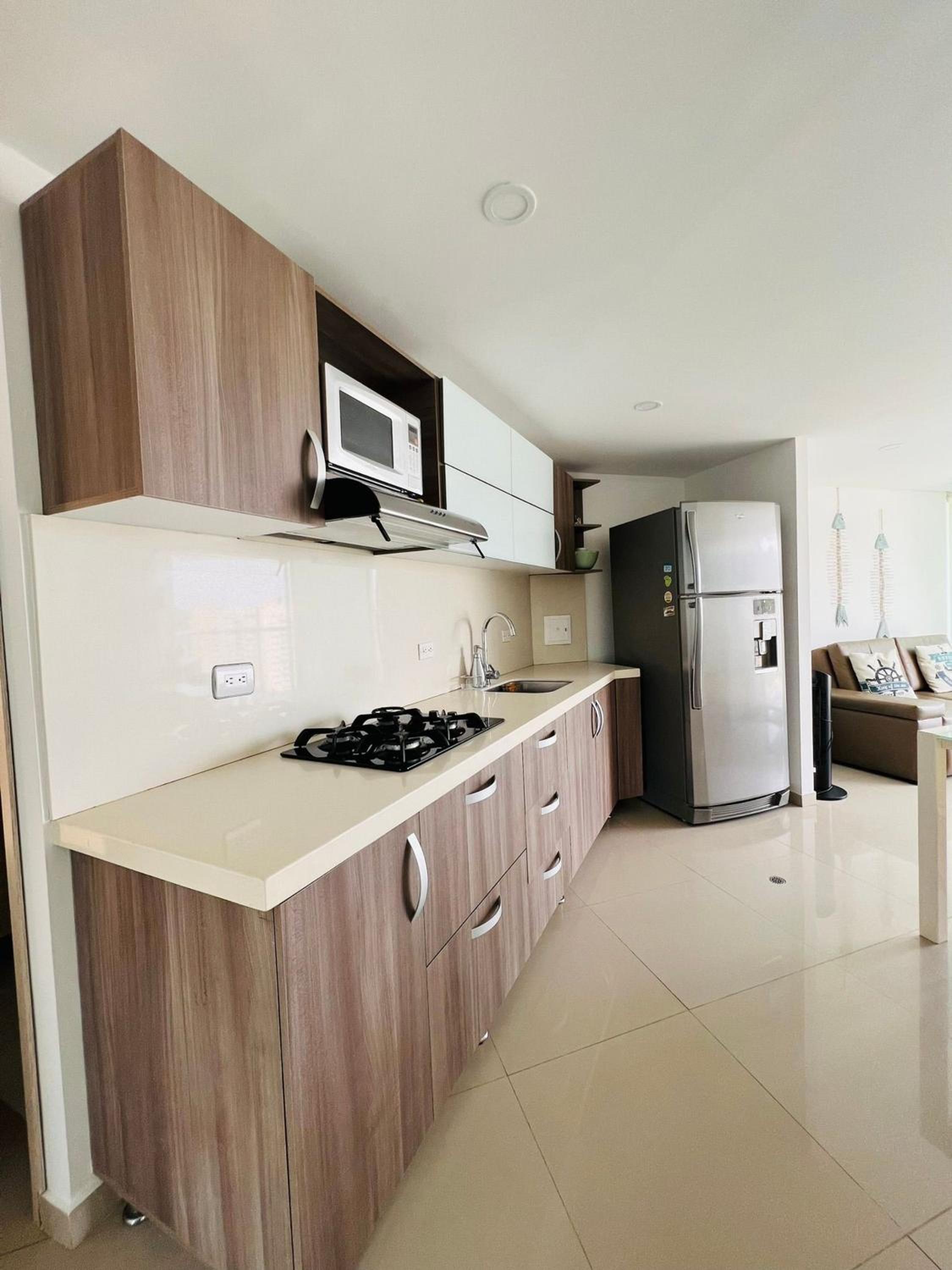 Edificio Areia en pozos Colorados, Apto 2 habitaciones 2 baños