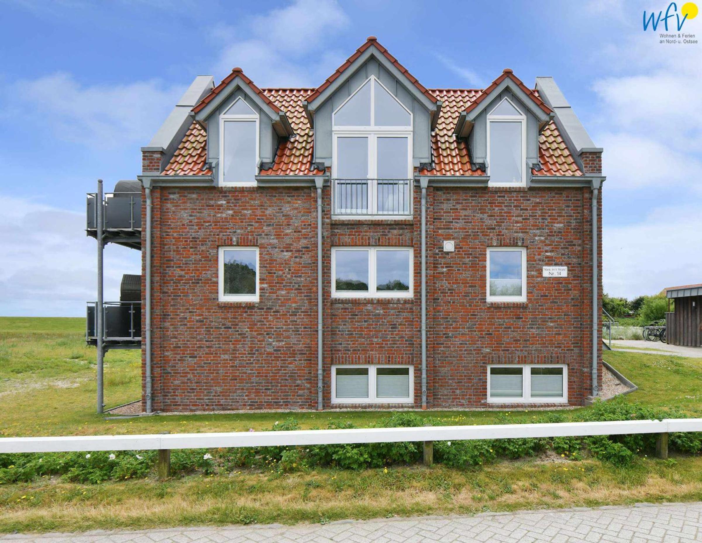 Haus Kiek in't Watt- Ferienwohnung Quartier 7 Ost