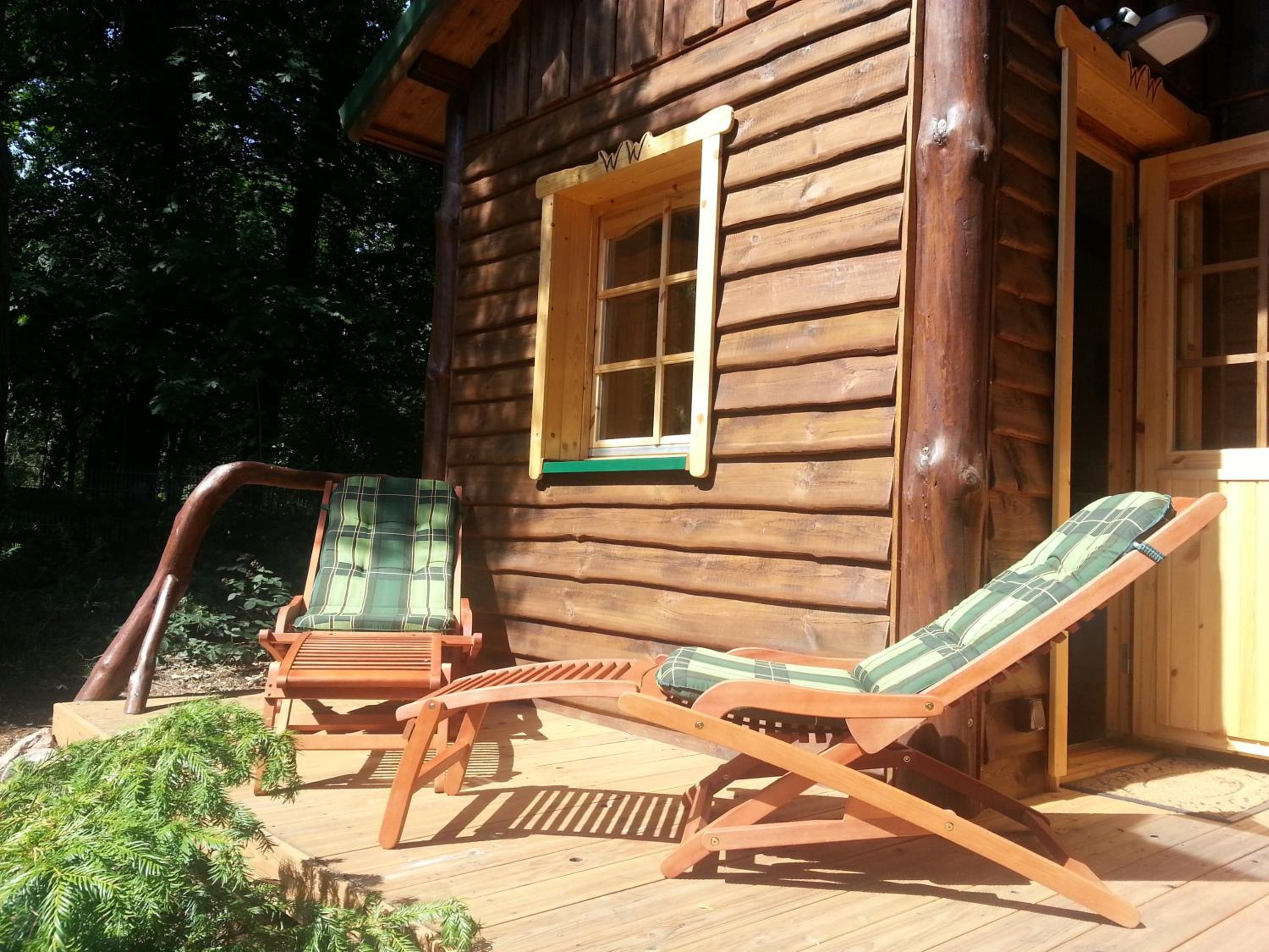 Holzhaus Waldwichtel am Wald und See