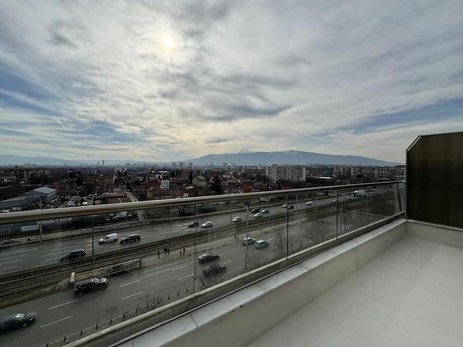Panoramic view near Sofia Airport