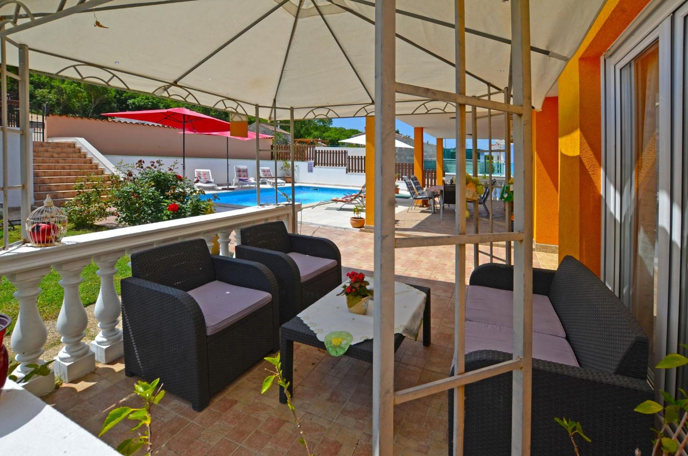 Villa Sunflower pool