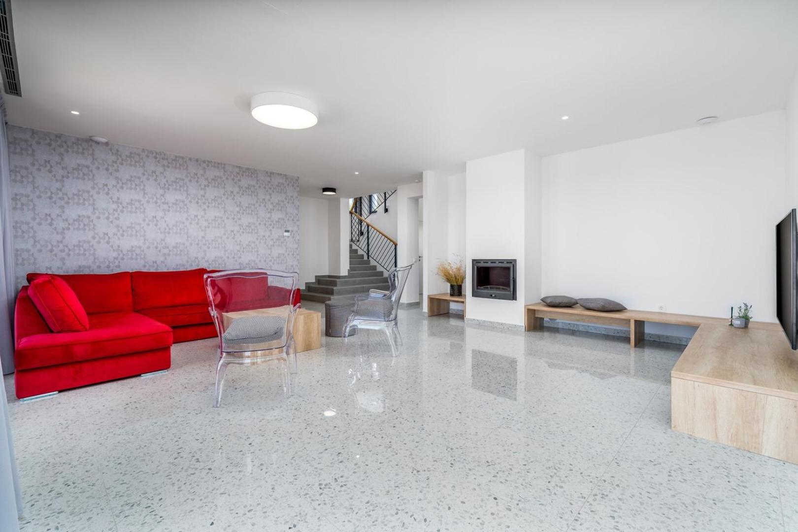 Seaview Villa Dolac with heated pool, a Hot tub, Finnish sauna and Billiards view 2