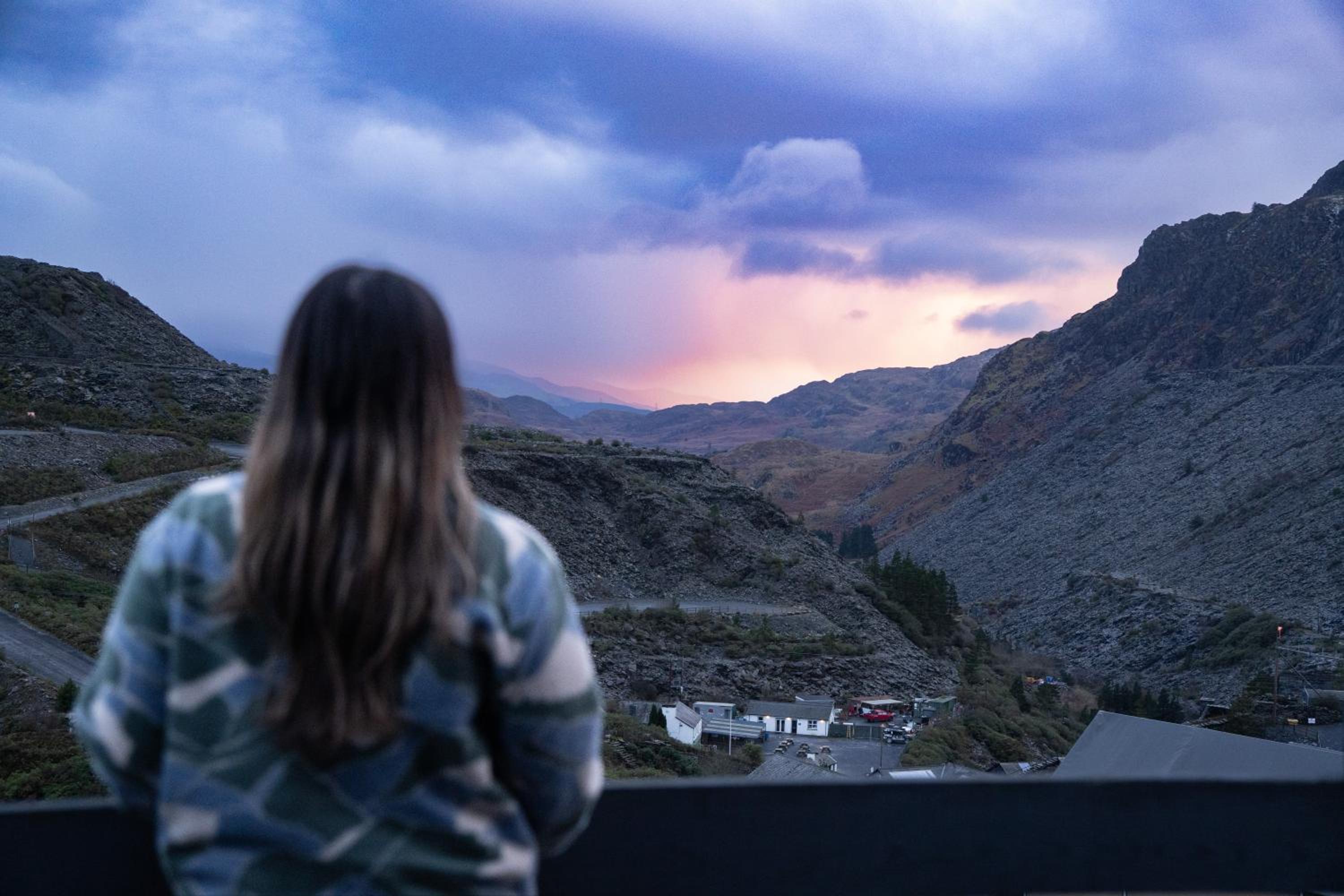 Llechwedd Glamping view 5