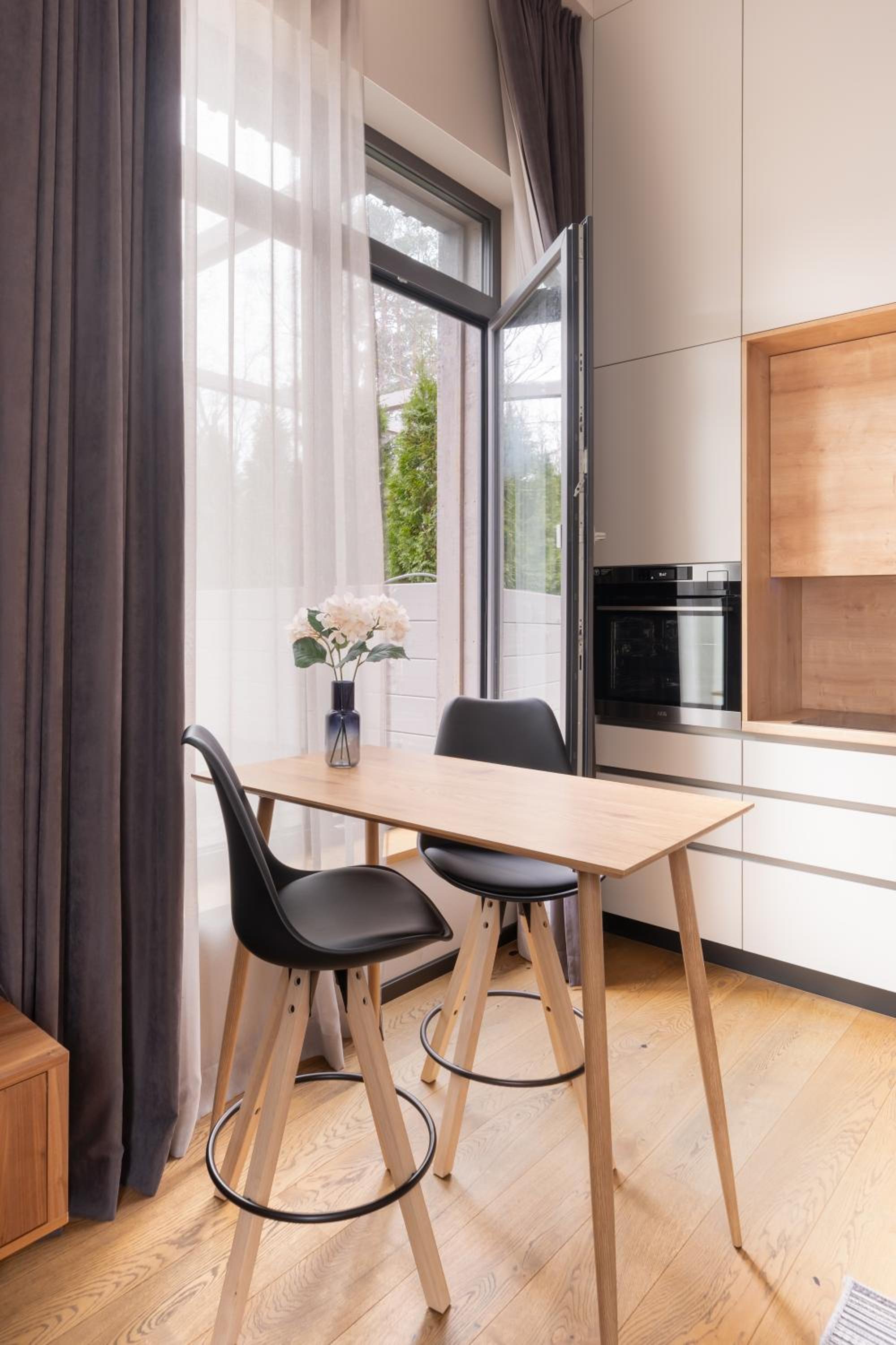 Apartments with private parking & terrace view 5