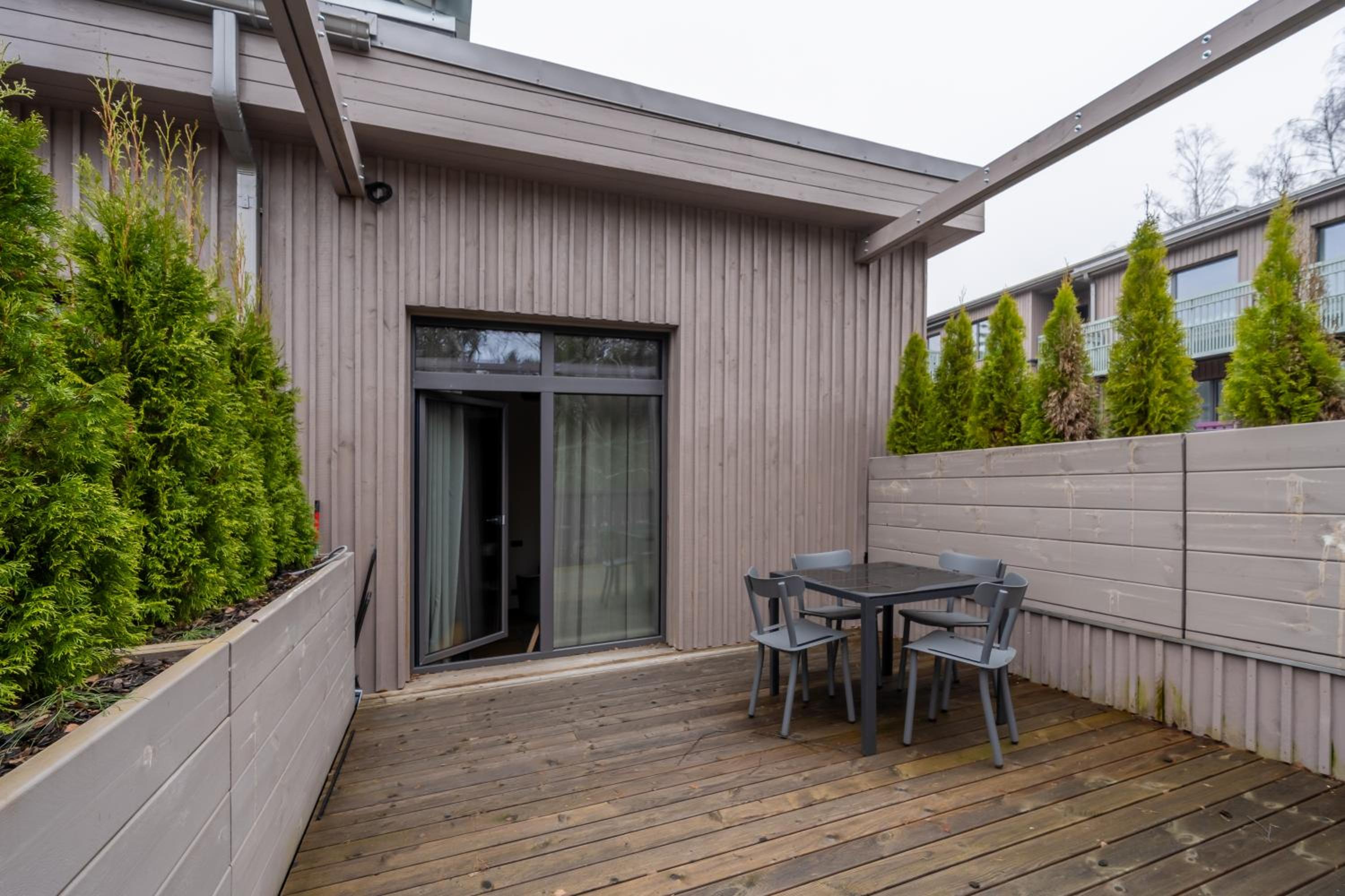 Apartments with private parking & terrace view 4