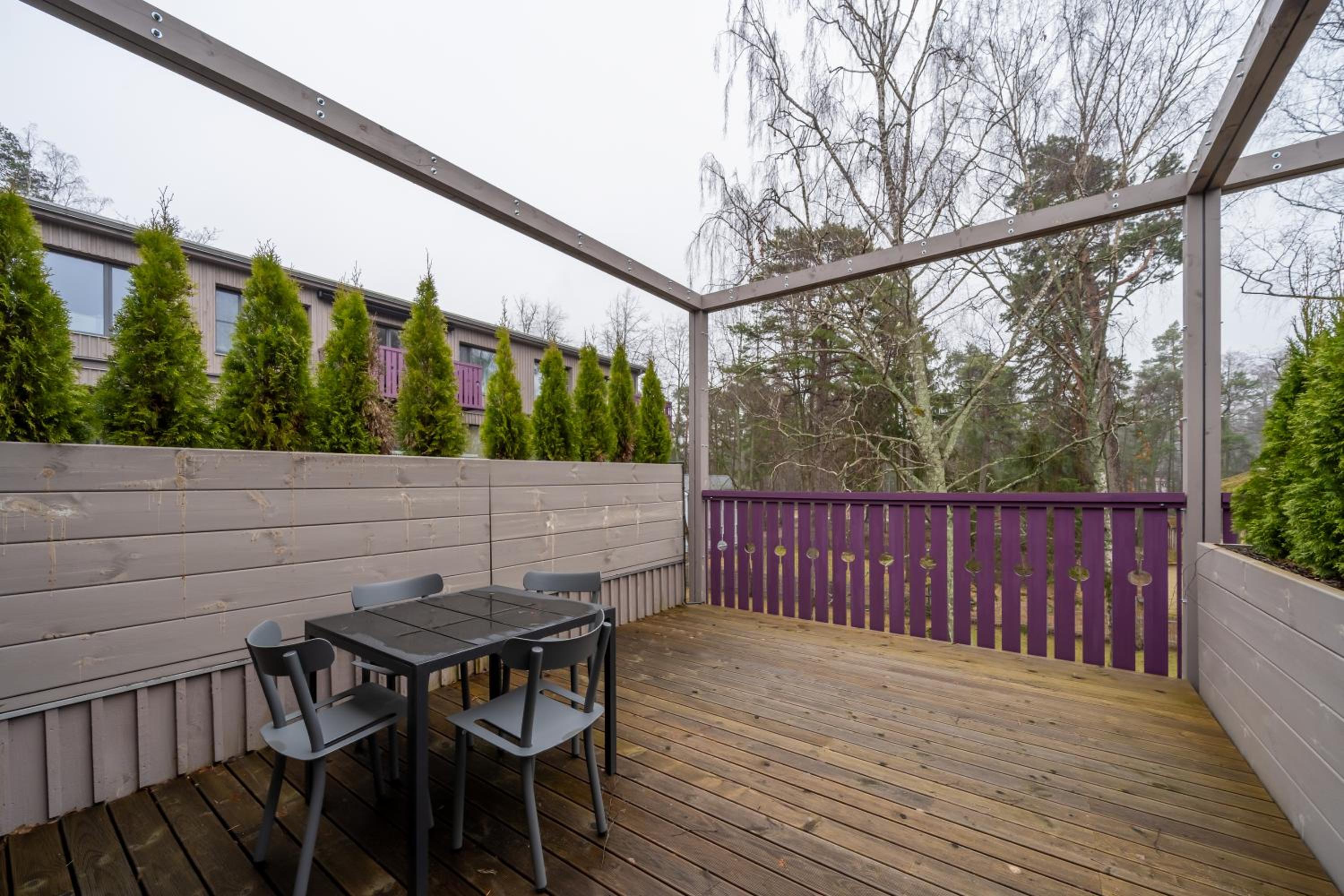 Apartments with private parking & terrace view 3