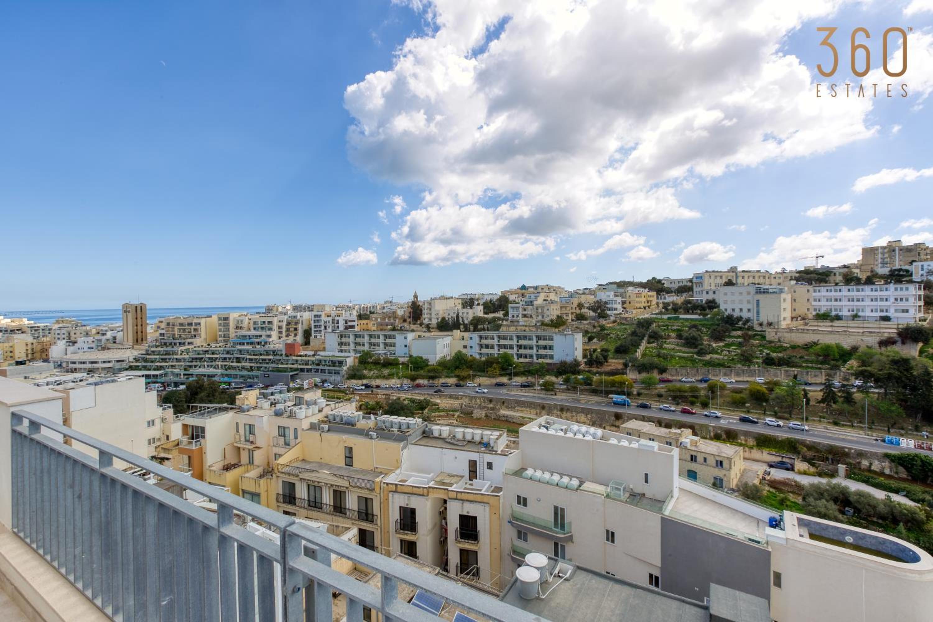 Cosy Penthouse with Terrace & views in St Julians by 360 Estates view 5