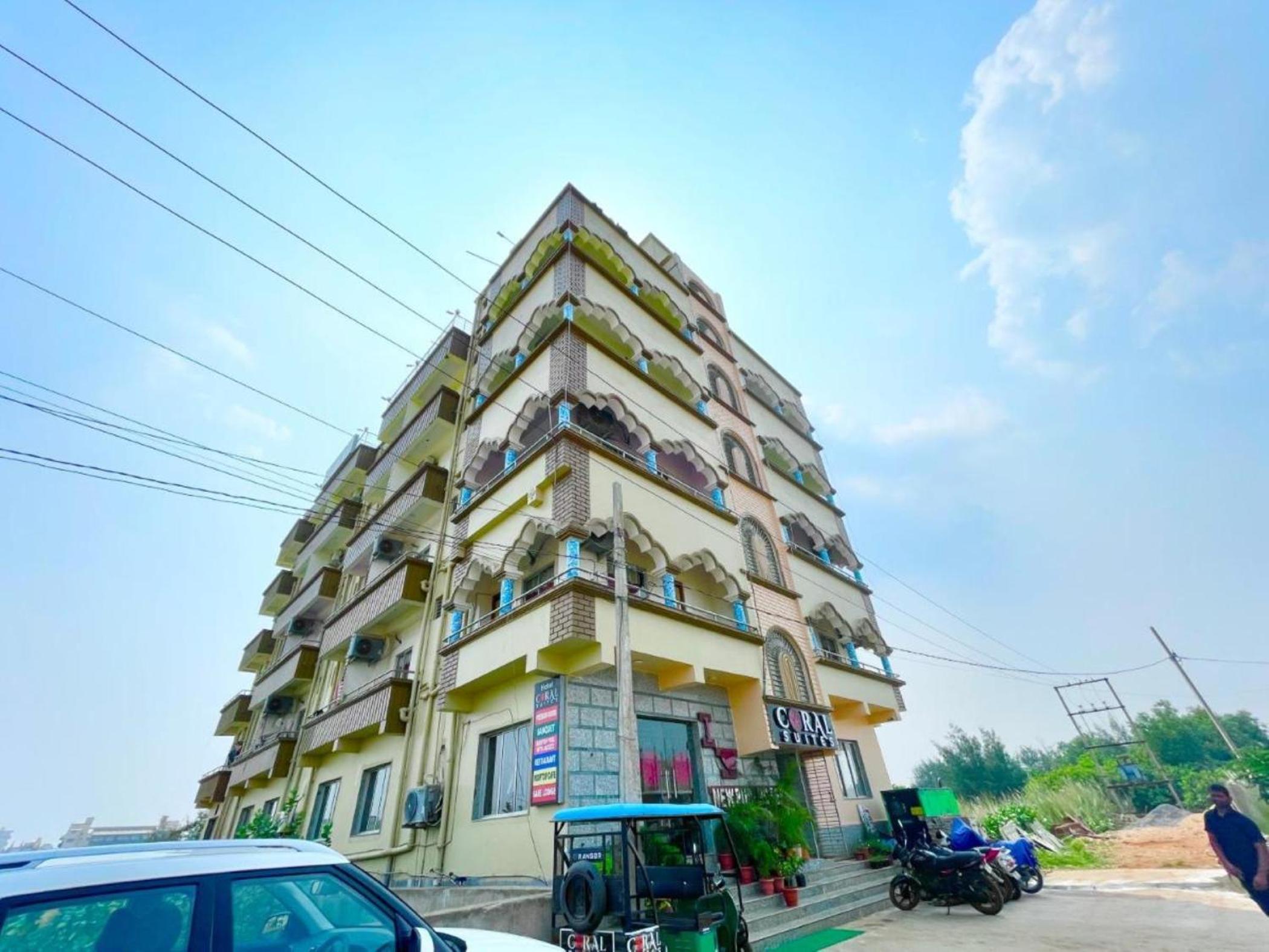 Hotel Coral Suites Puri -Swimming Pool-Lift-WIFI-Facilities- Excellent Choice of Travellers - Best Seller By Morservice view 3