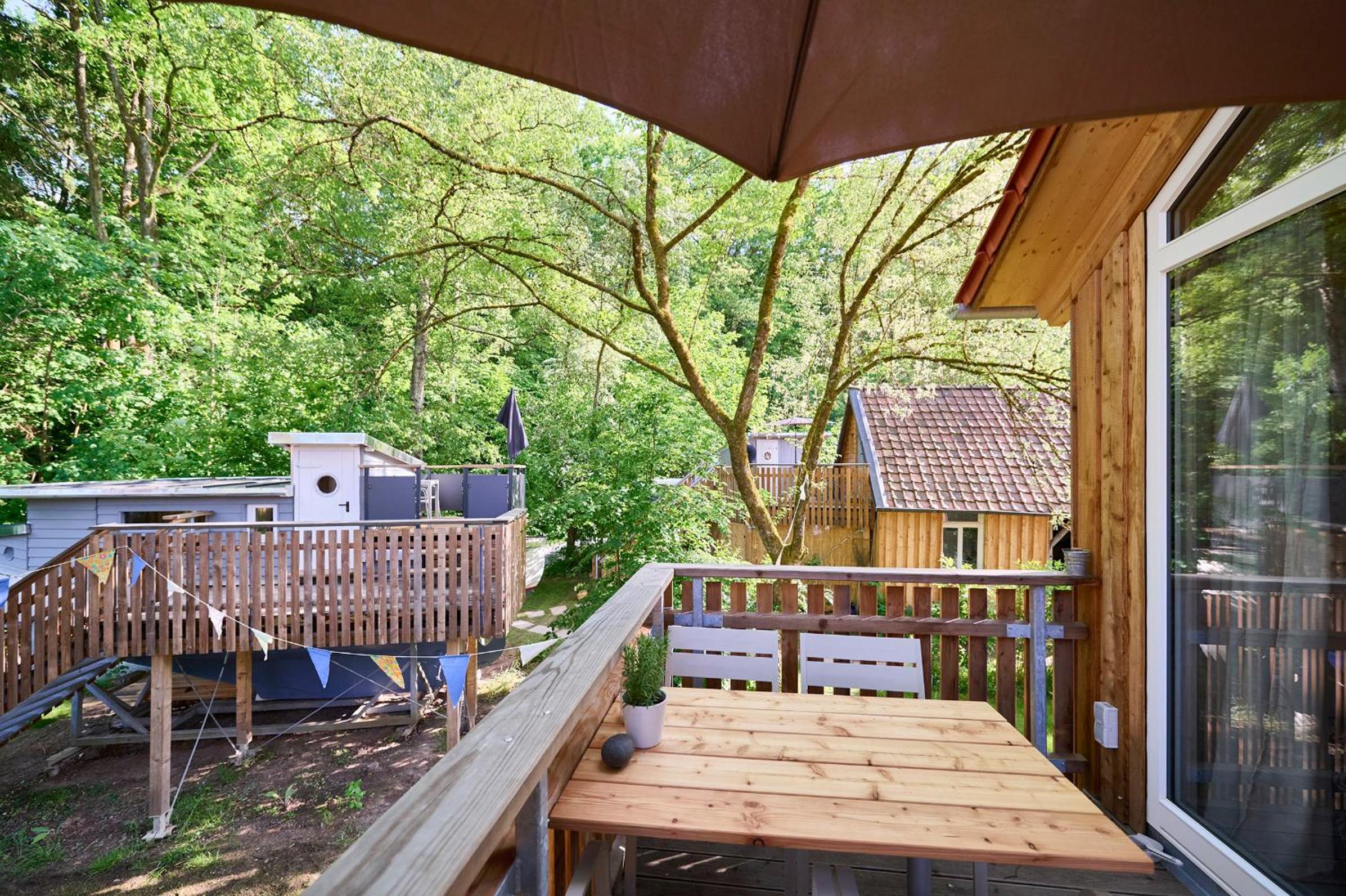 Baumschiffhotel am Waldbad