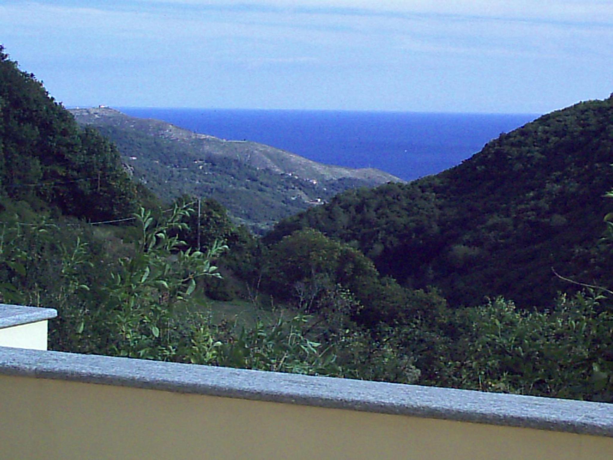 Country house with pool and view sea terrace view 4