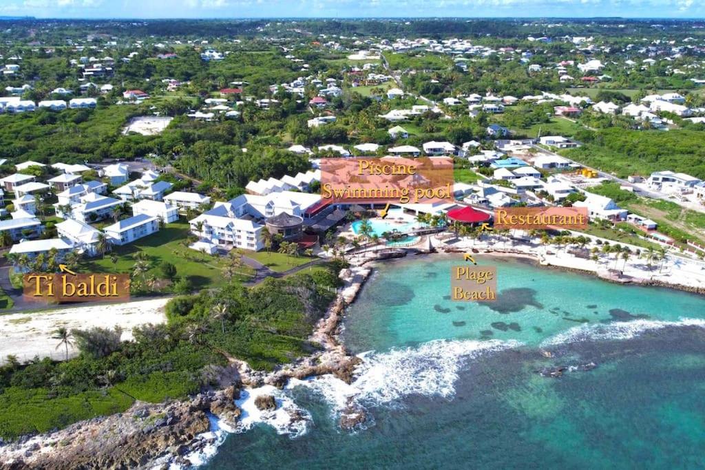 Studio Ti Baldi vue mer équipé d'une cuve view 5
