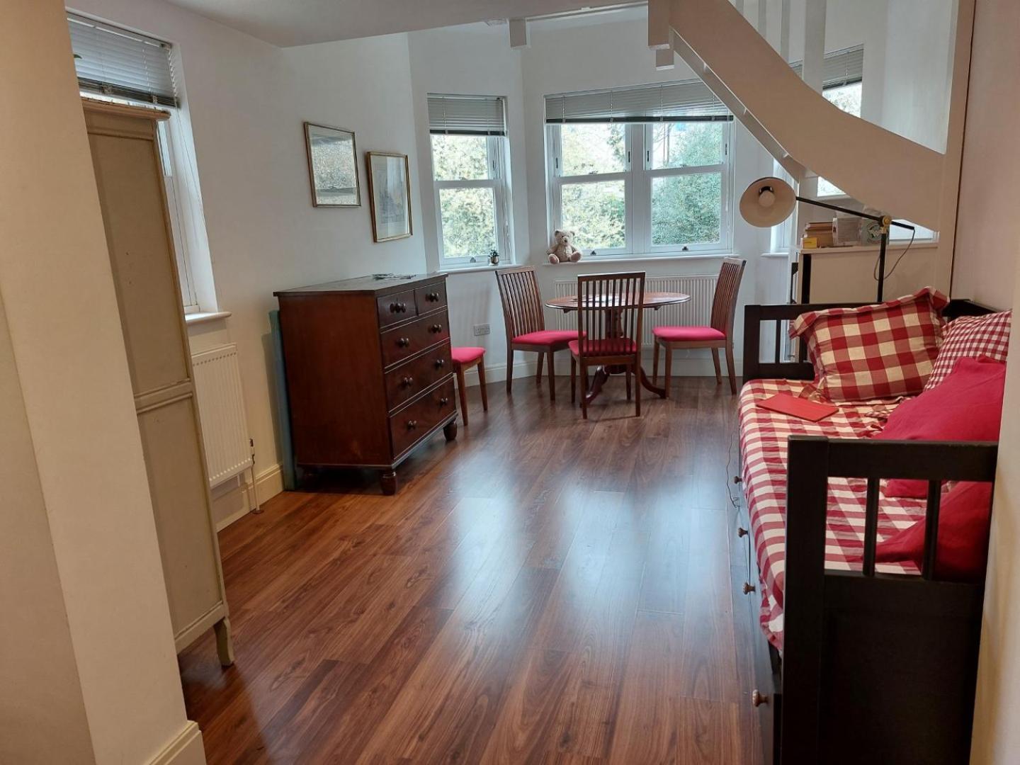 Epsom Road studio flat view 2