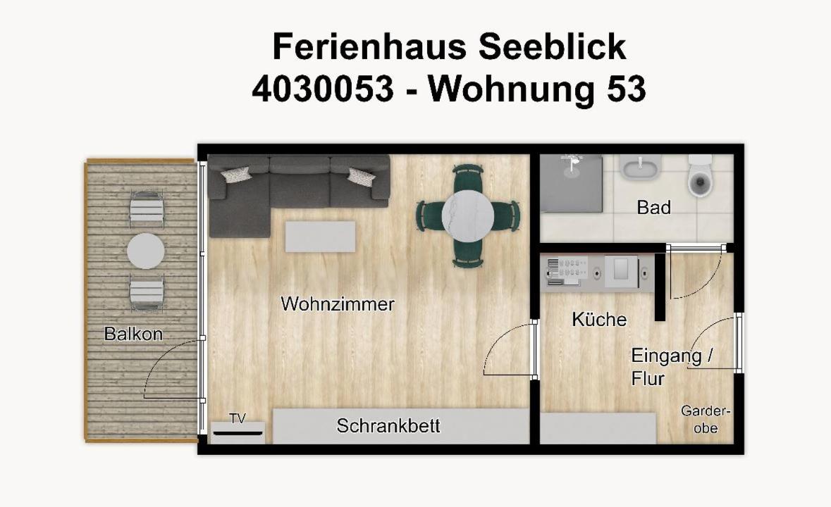 Ferienhaus Seeblick Ferienwohnung 53