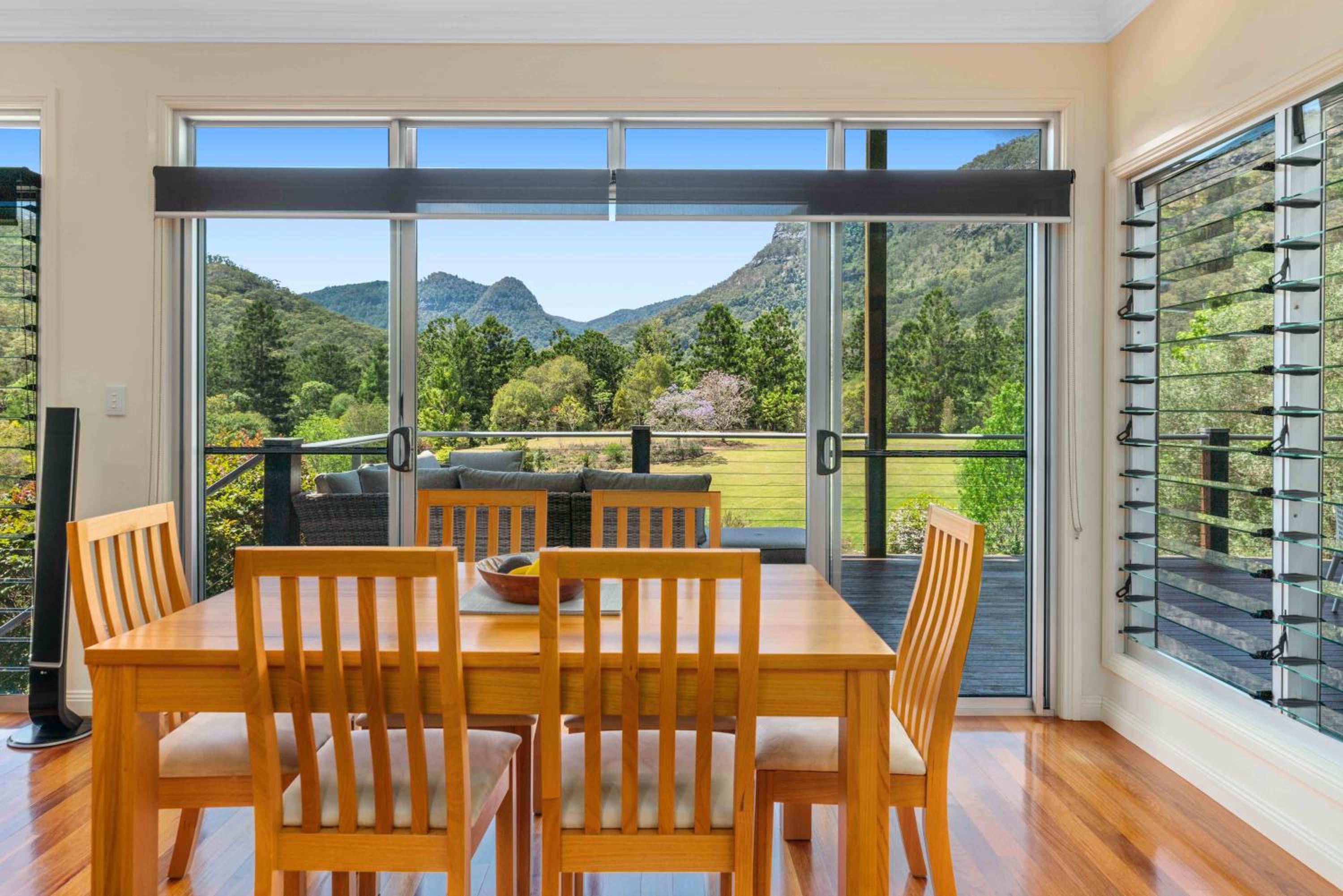 Private luxury in the mountains with running creek