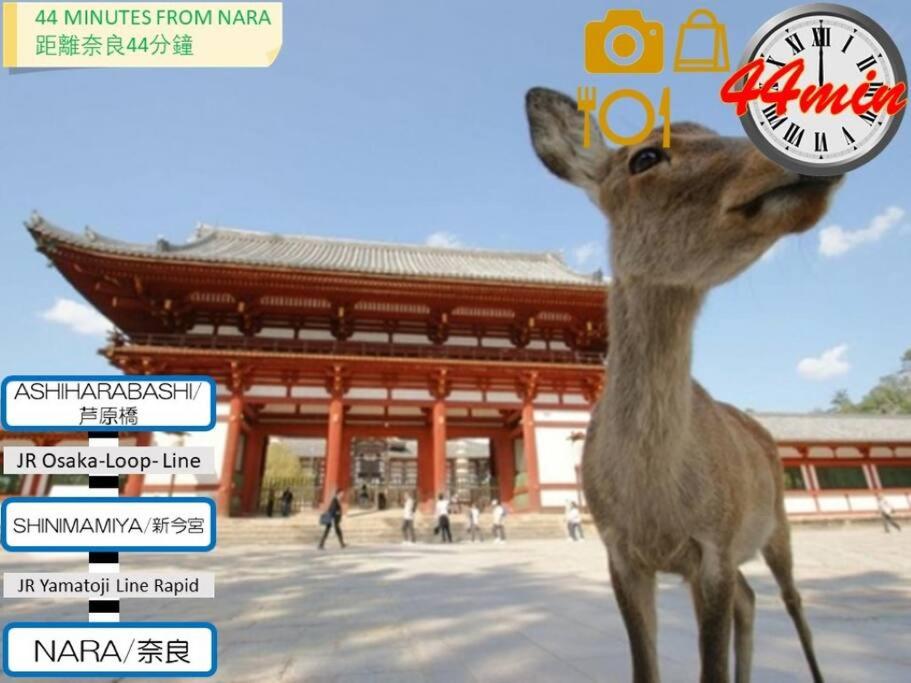 Apartments in the Namba area with airport bus and railway access