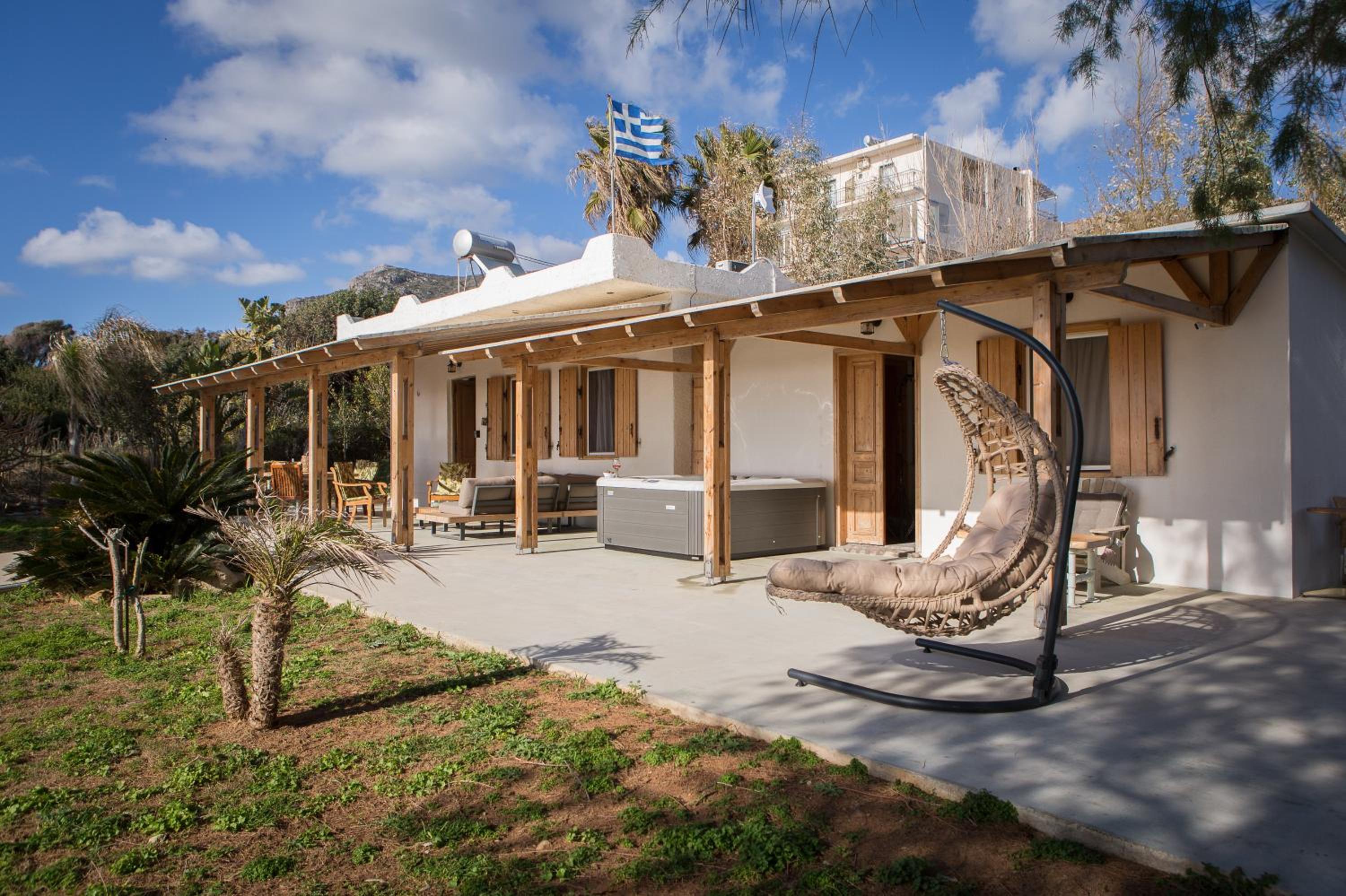 Mera Beachfront House - Falasarna