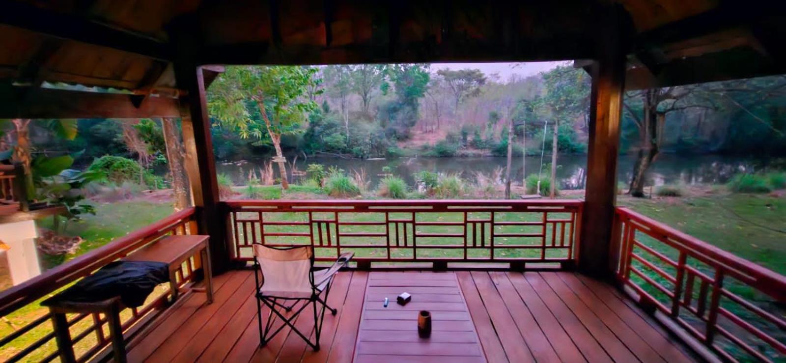 BOLAVEN GARDEN Bungalow and tent - Tad Lo view 3