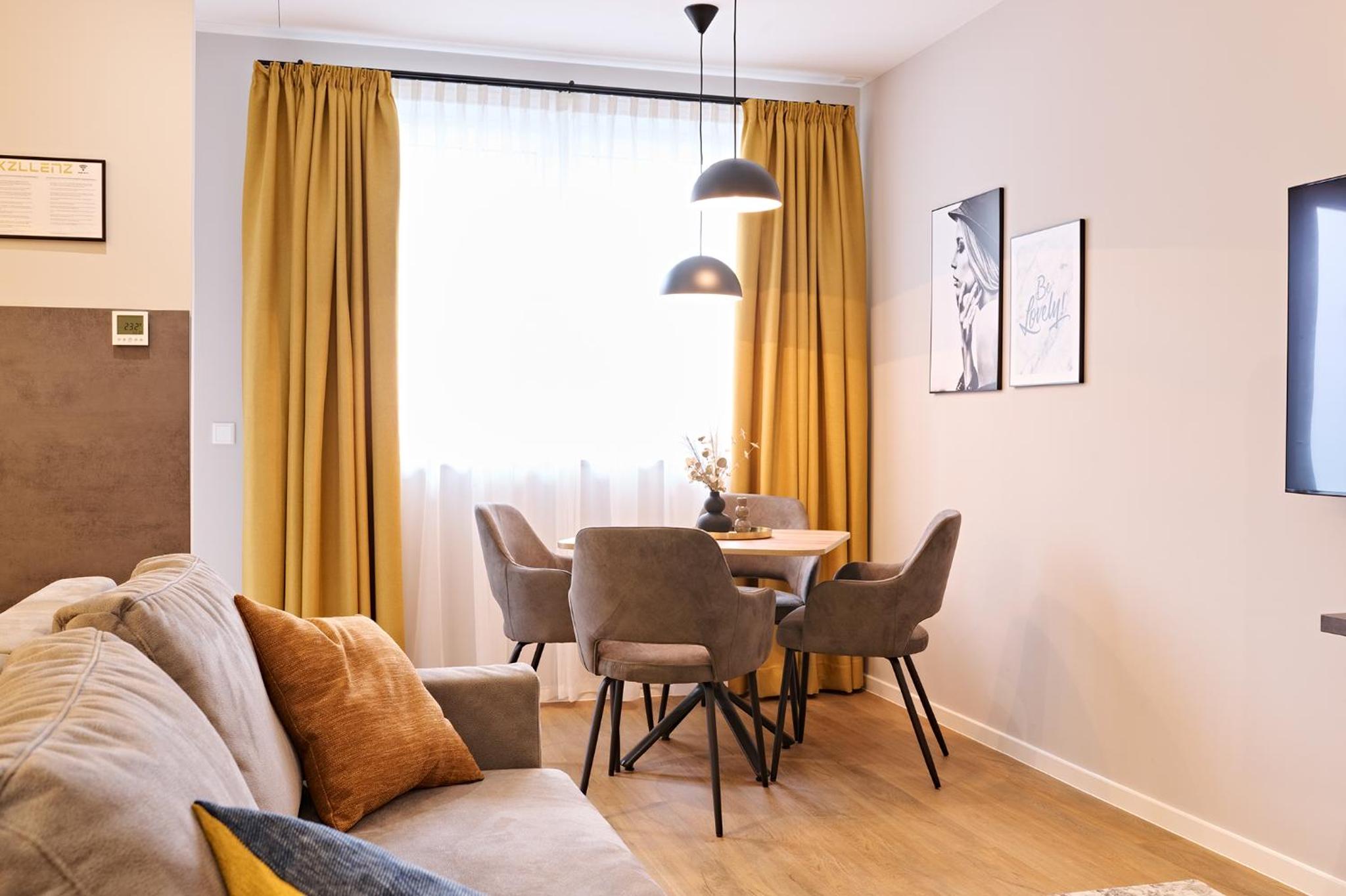 XZLLENZ Traum Studio-Apartment, Frei-Parken, U-Bahn, Küche