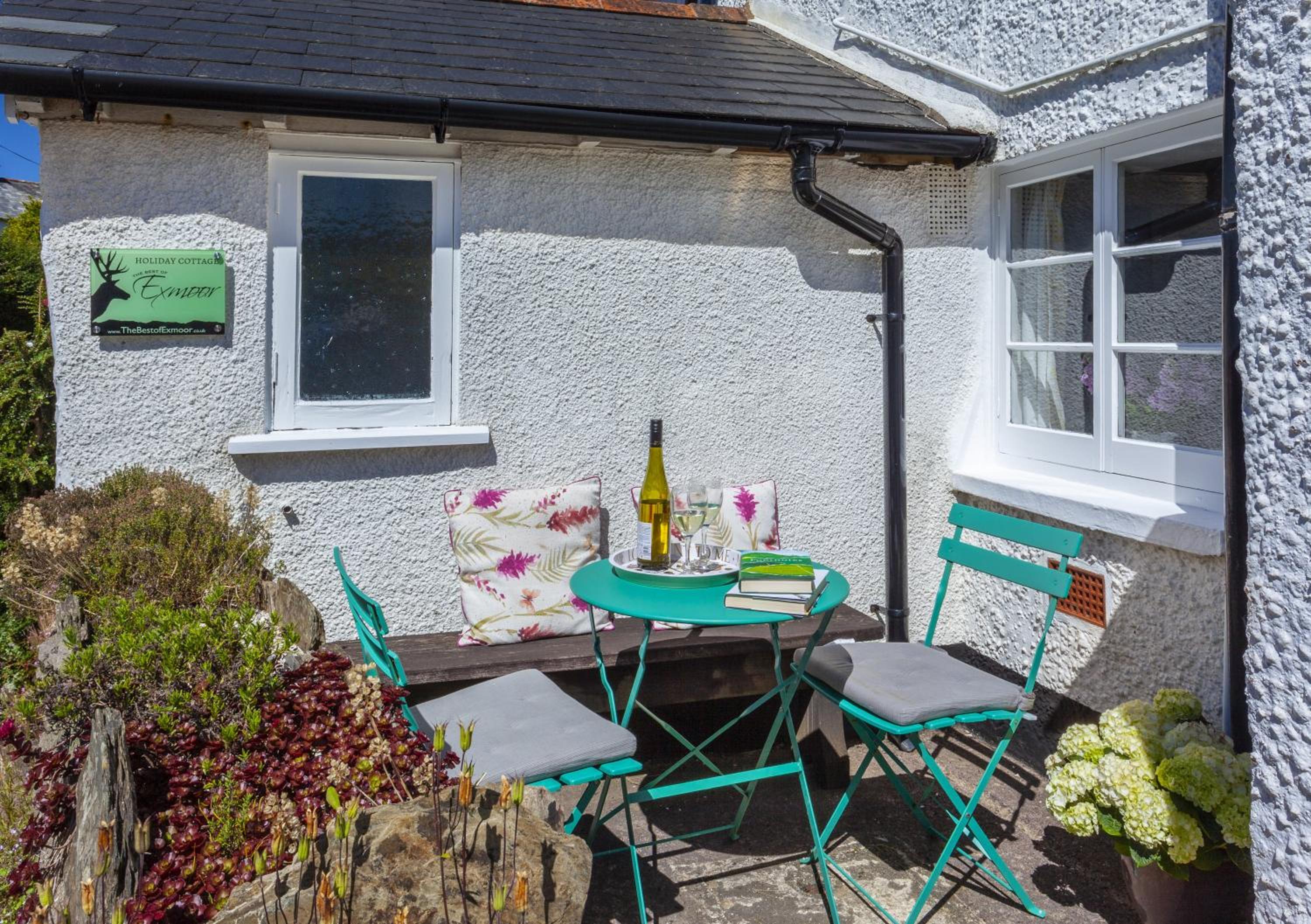 Syms Cottage Cutcombe view 4