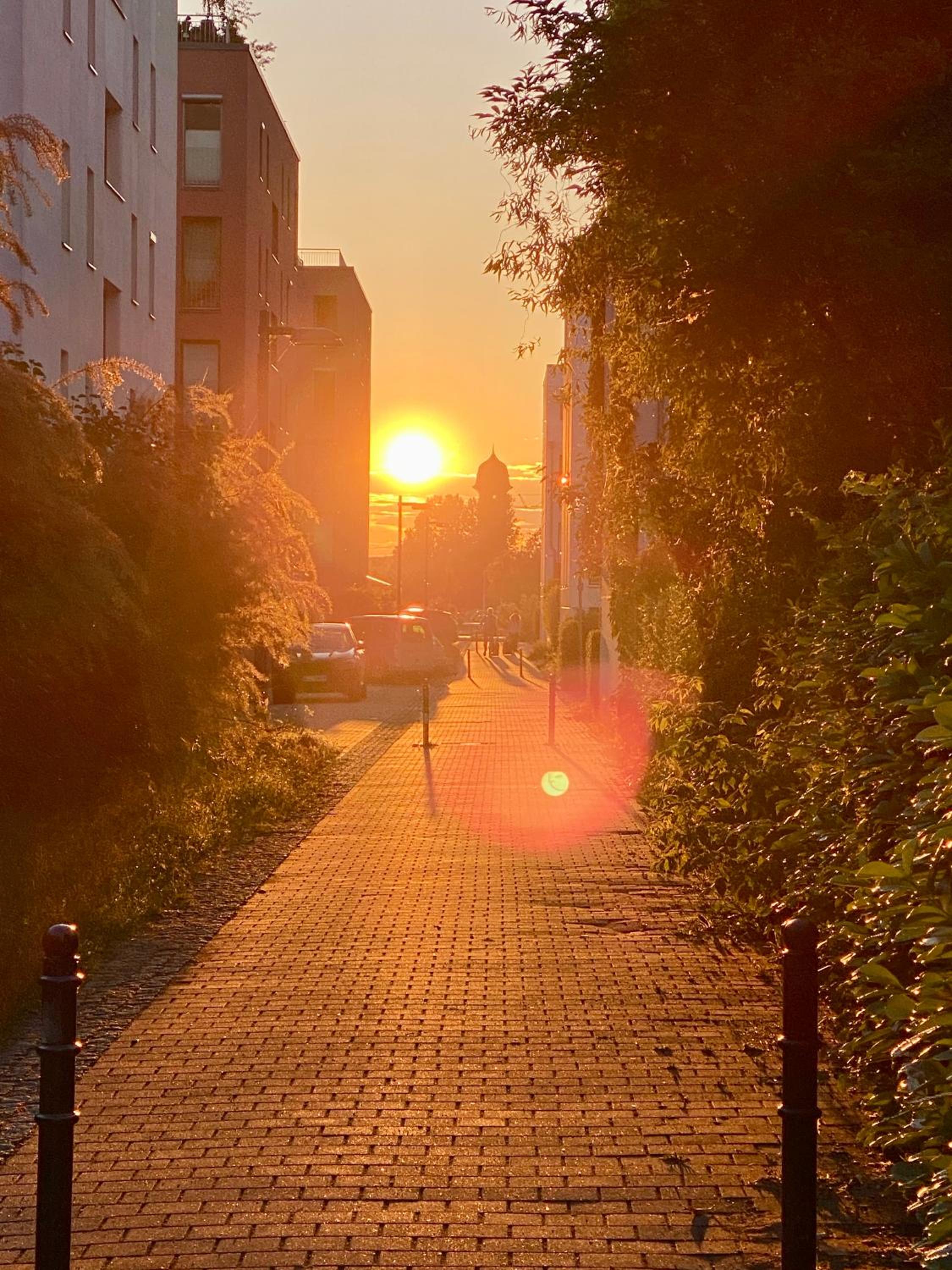 Schöne Aussichten mitten in Berlin - il sole