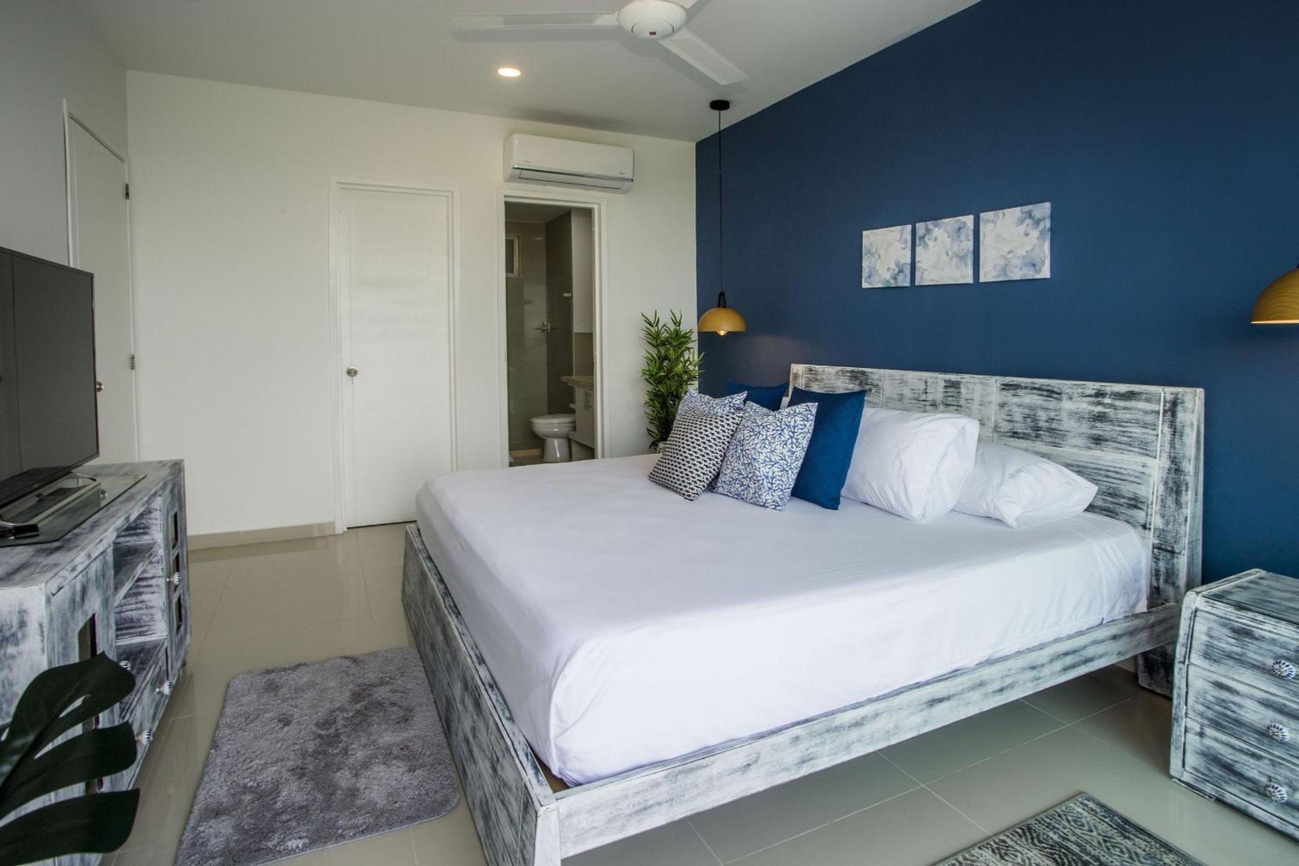Oceanfront condominium with direct access to the beach.