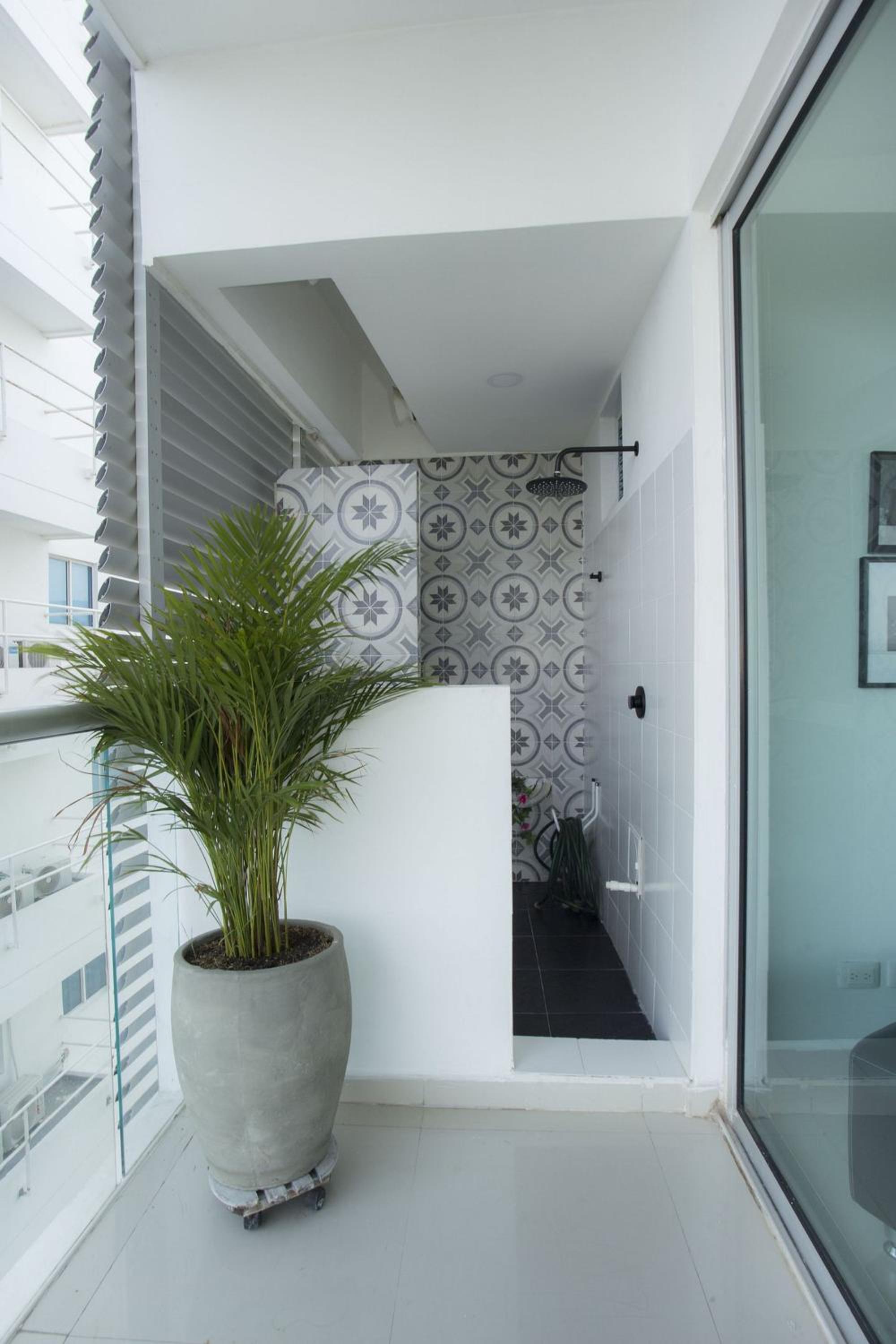 Oceanfront condominium with direct access to the beach.