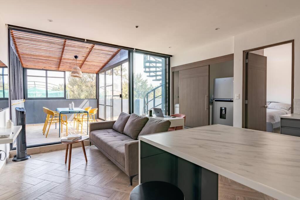 Espectacular departamento con terraza en CDMX photo 4