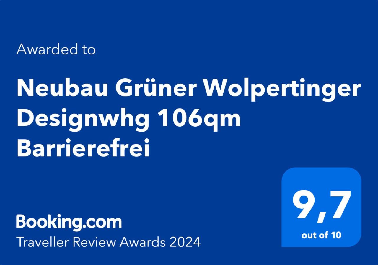 Neubau Grüner Wolpertinger Designwhg 106qm Barrierefrei