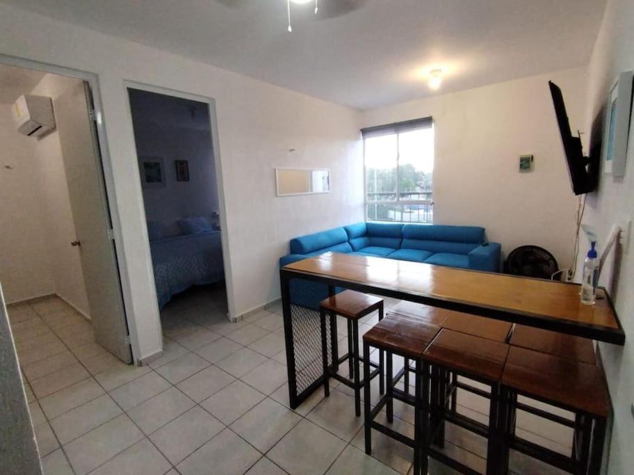 Family accommodation with pool and water park