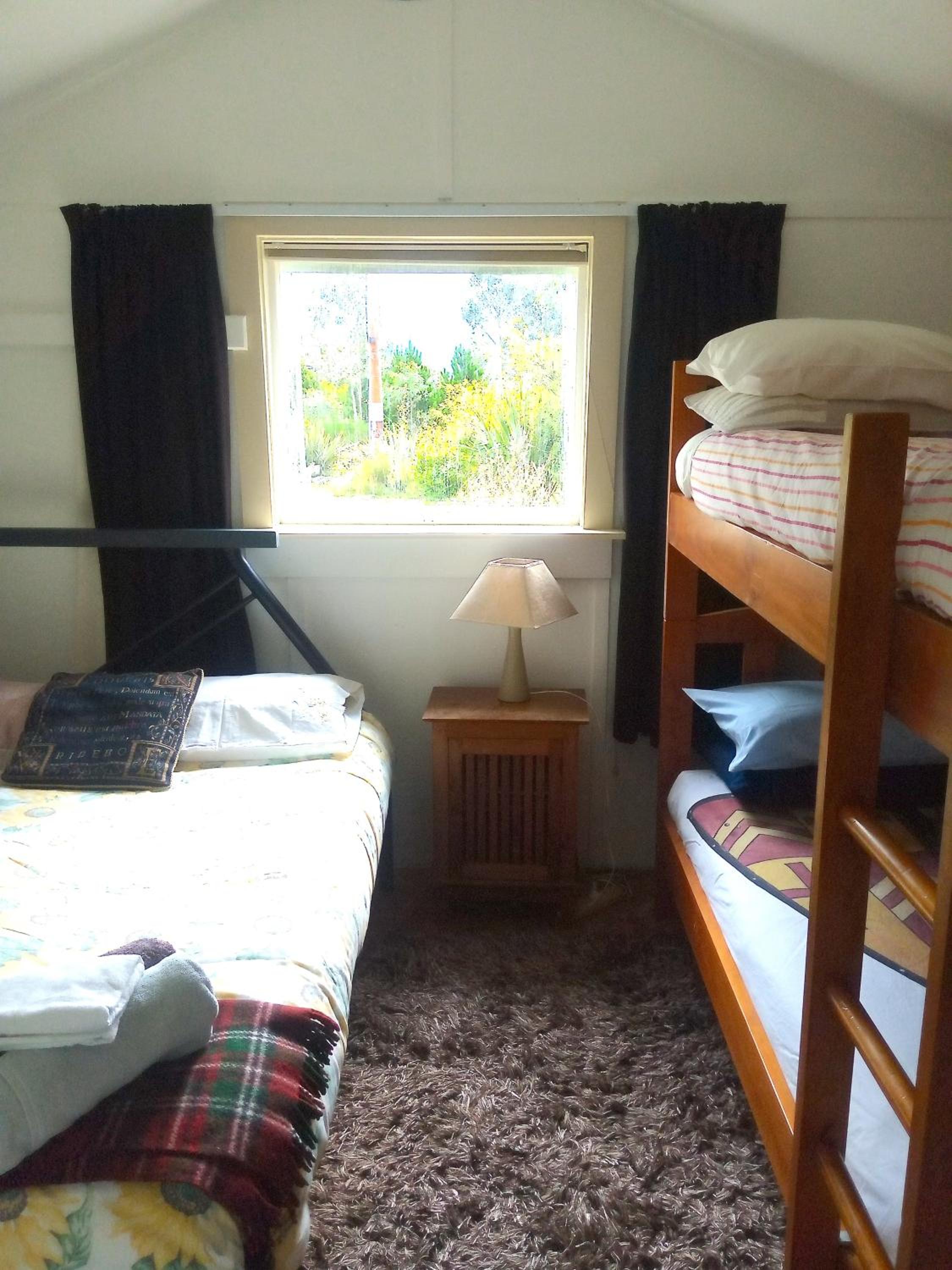 Rustic, Basic Cosy Alpine Hut, in the middle of the Mountains but near road & Railroad view 2