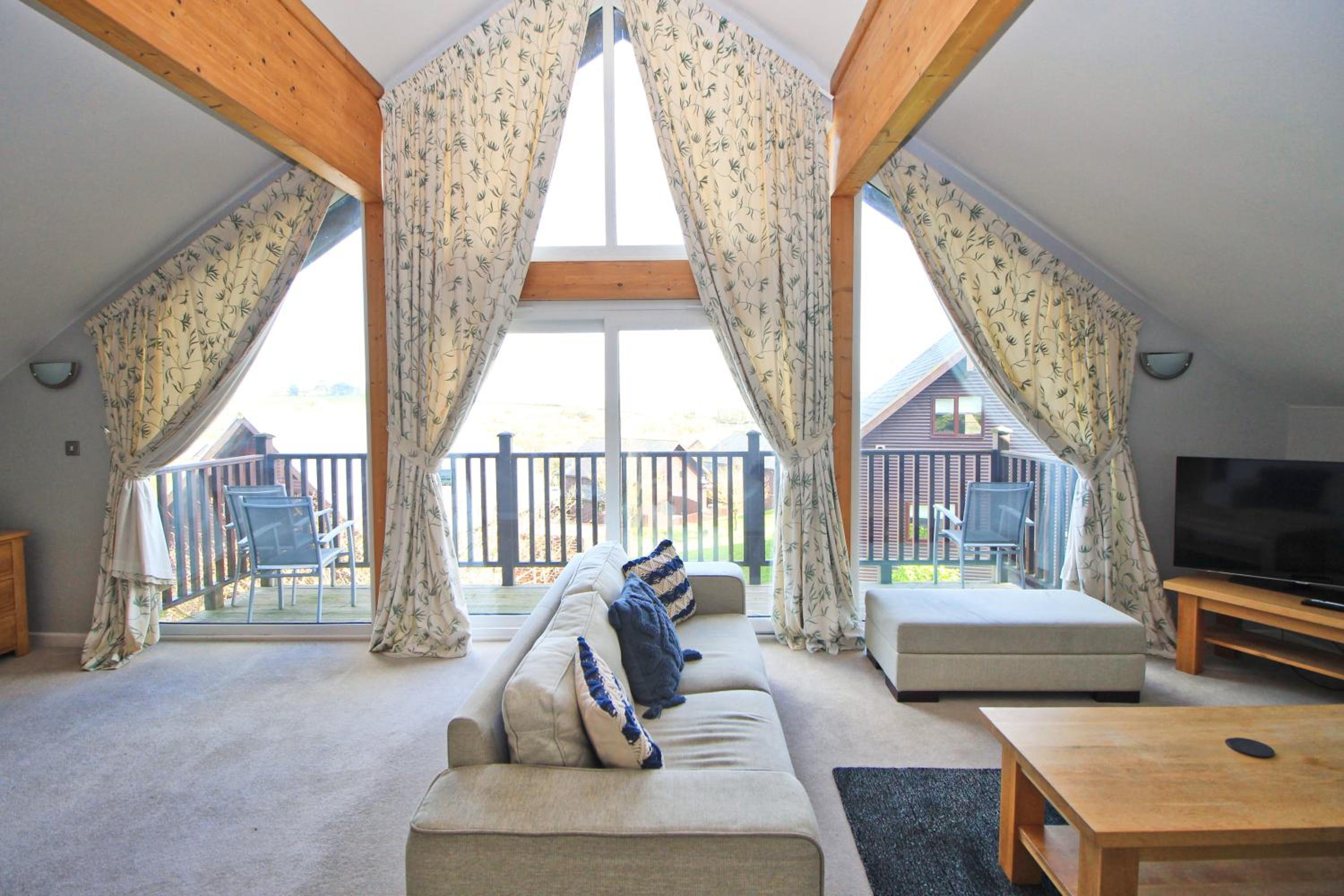 Holiday lodge, on-site watersports, Retallack Resort view 4