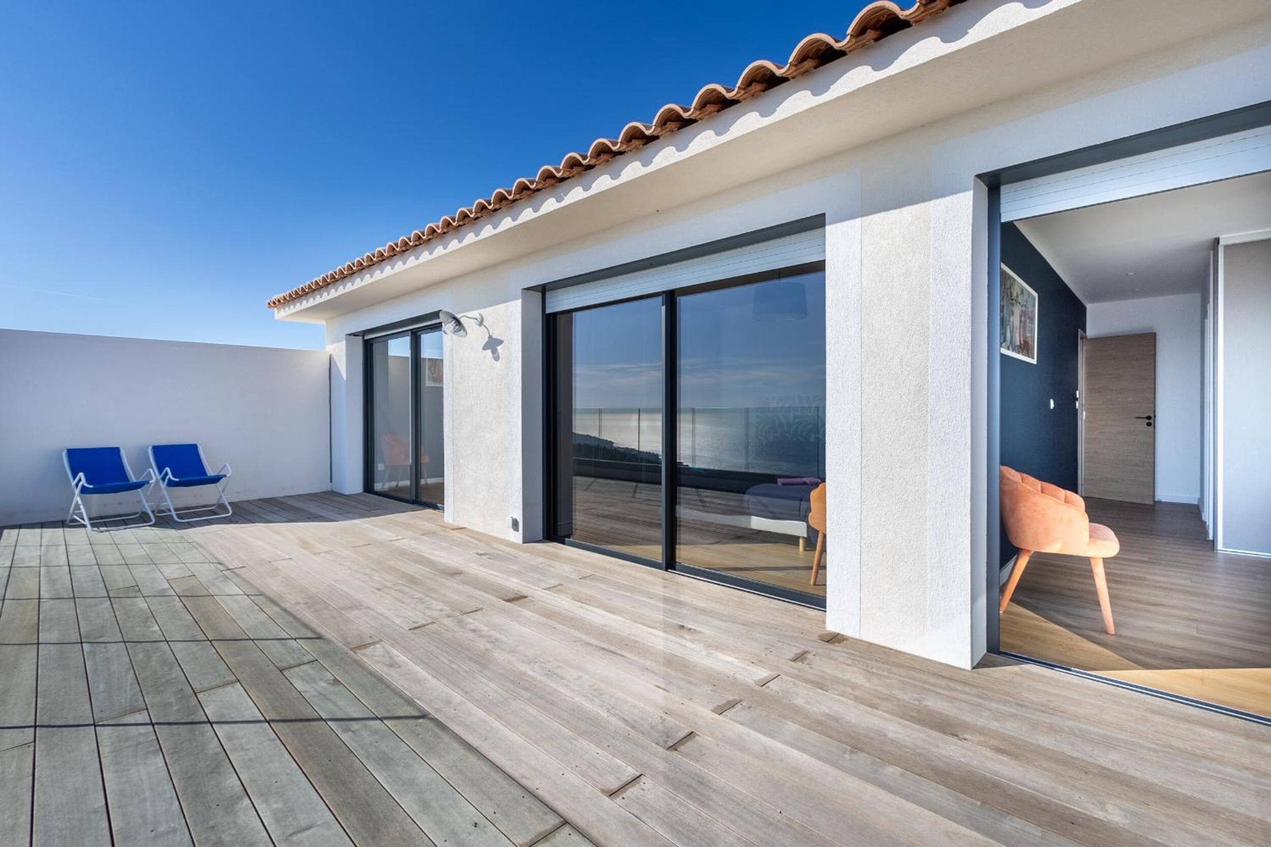 Villa 5 Etoiles vue sur les Iles d'Or Carqueiranne Sea and Mountain Pleasure Villa Vue Mer La Californie