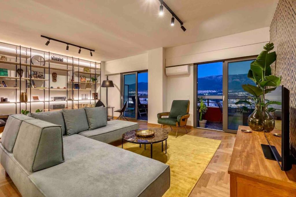 Apollo Tower Athens Center 360oView Luxury Apt