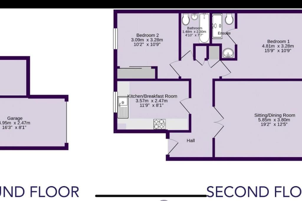 Bournemouth Sea Views, 2 Bed, lift, close to shops