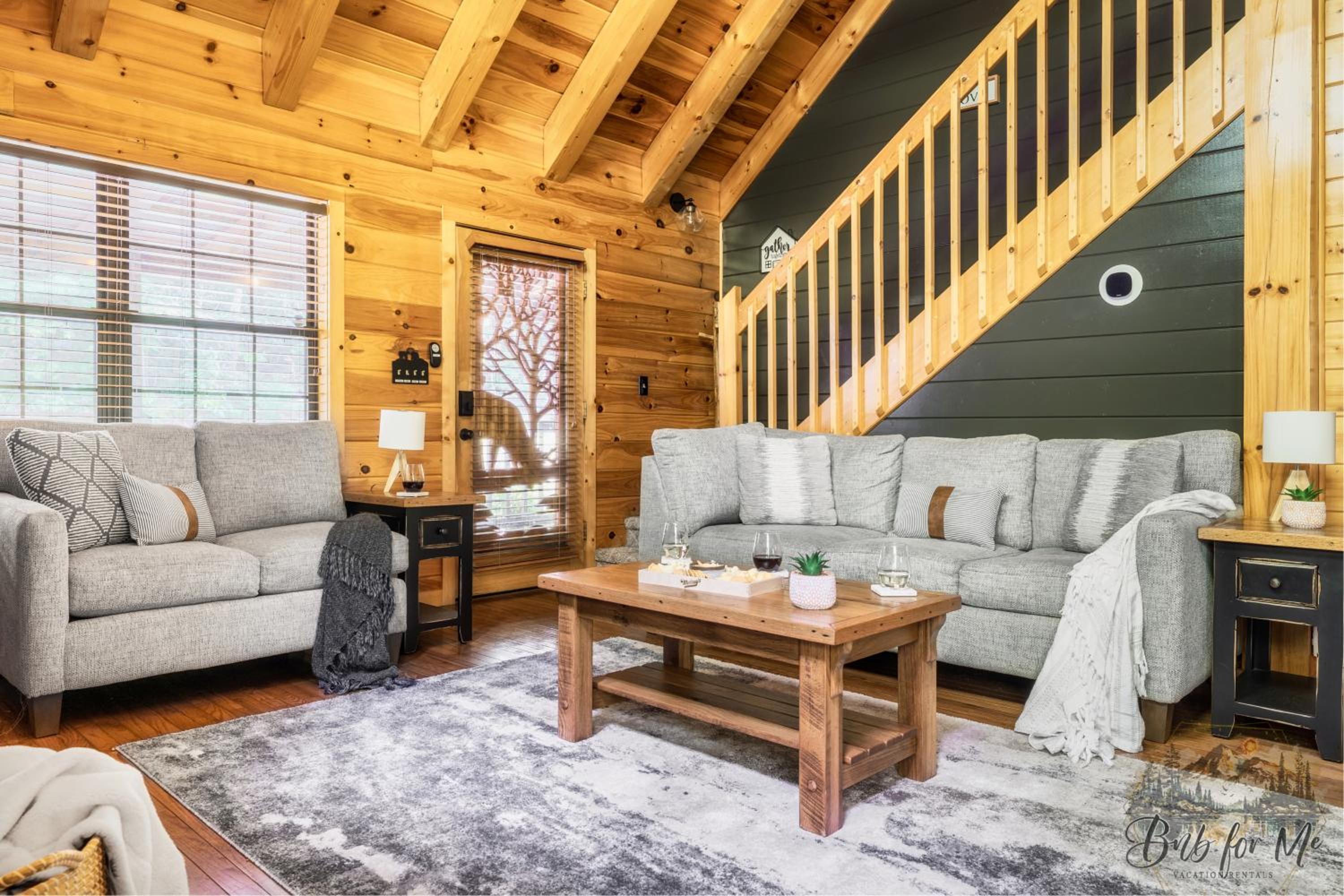 Beary Cozy Cabin - Nerf Battle, FirePit, Hot Tub, Arcade, Private, Close to Pigeon Forge - Property Image 8