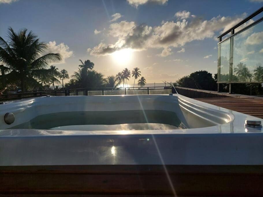 Casa com Jacuzzi e vista para o Mar em Milagres