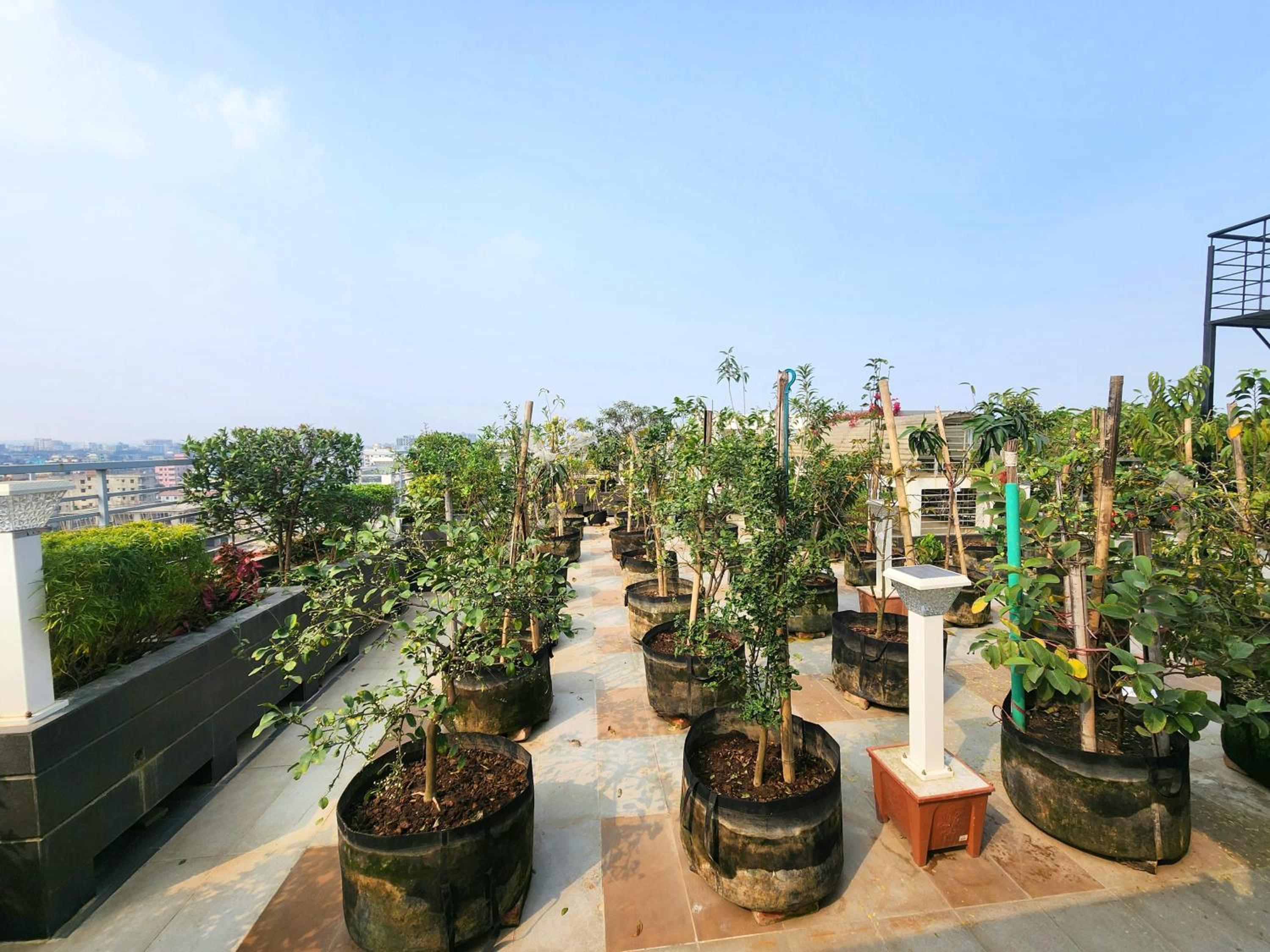 Private Furnished Penthouse Apartment With Rooftop Garden In Chittagong