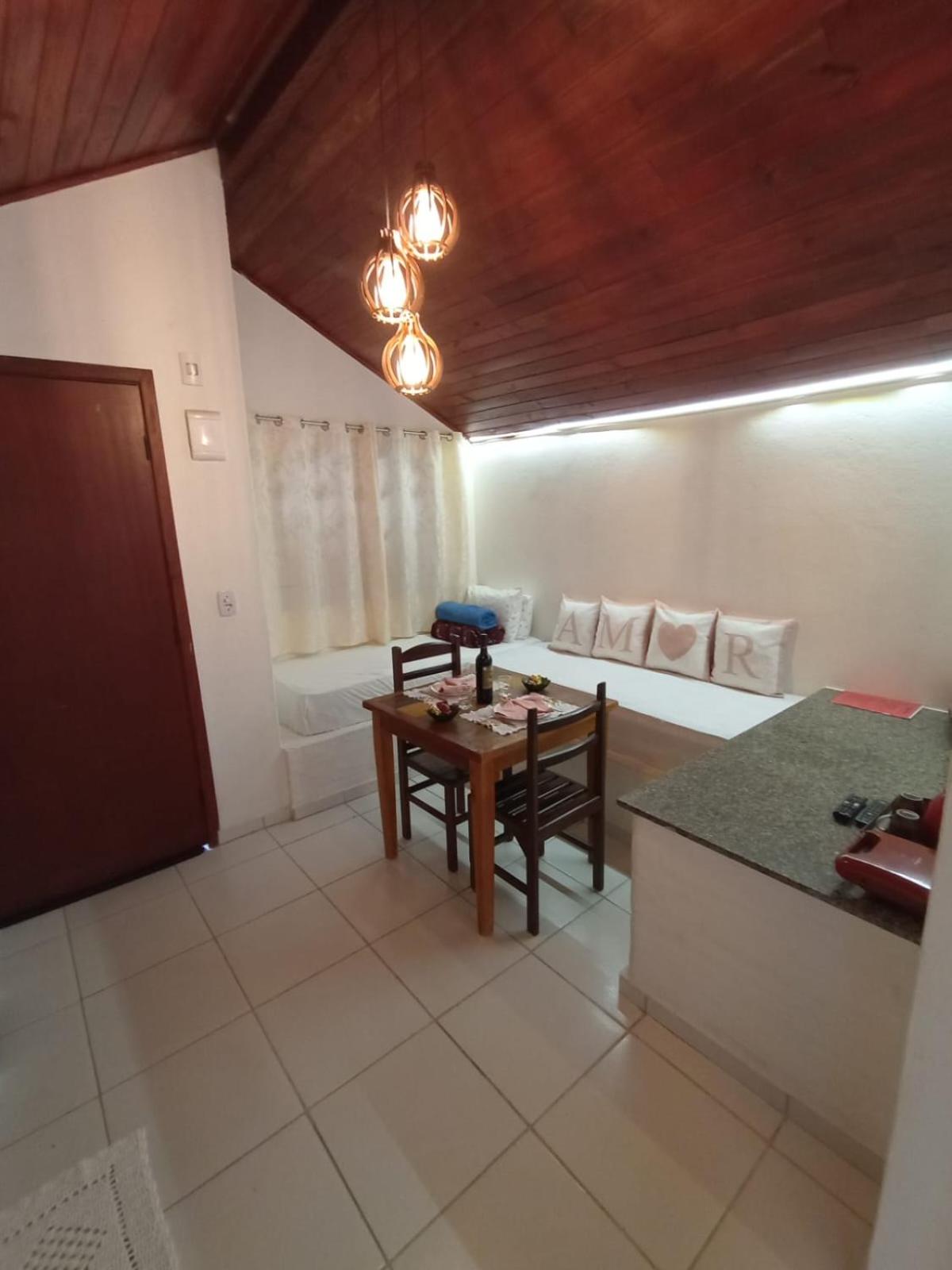 Casa da Vovó na Pousada Sitio Pauletto - com Cozinha, Churrasqueira e Decoração